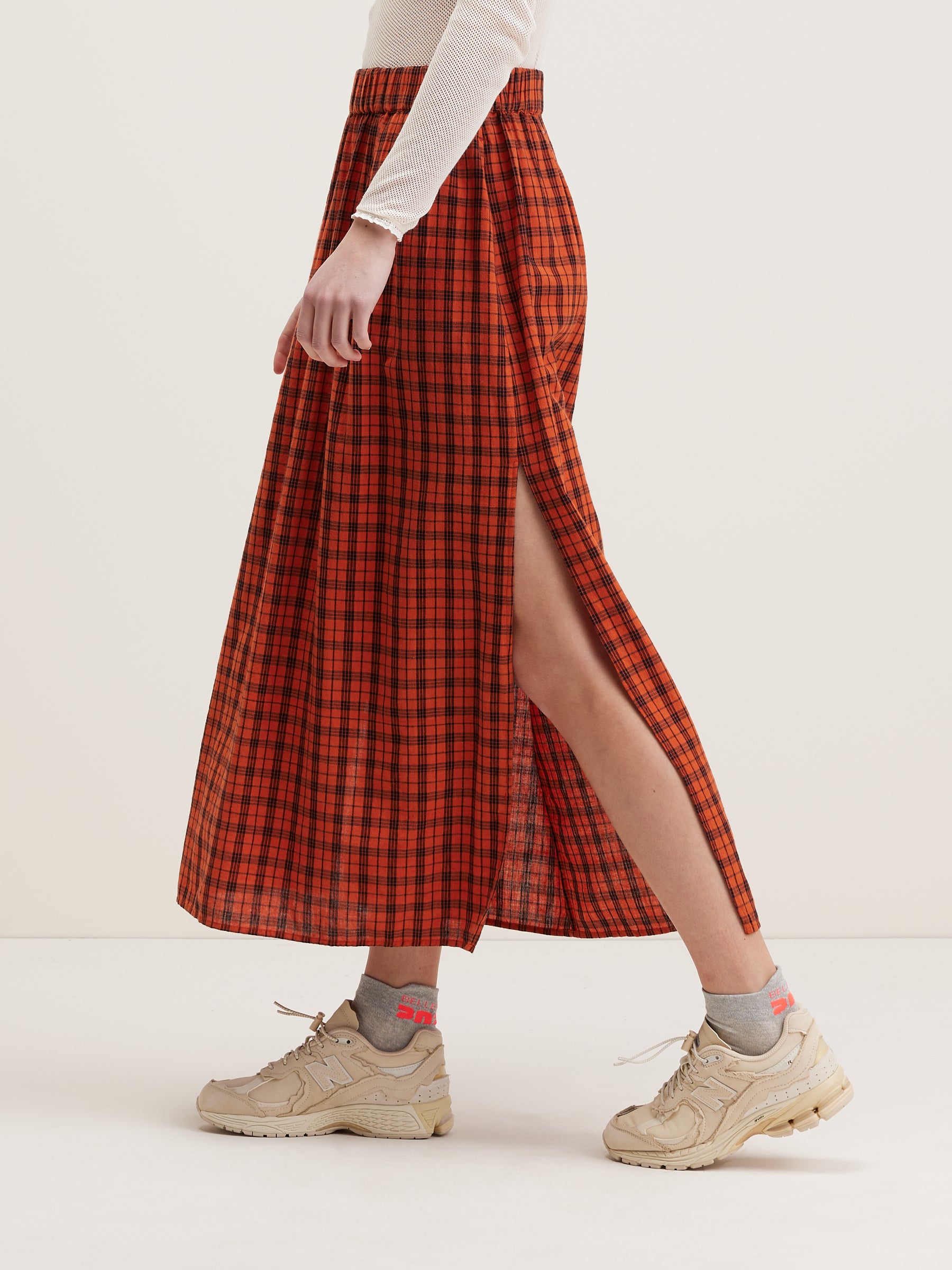 Chiara lange rok (242 / W / CHECK A)