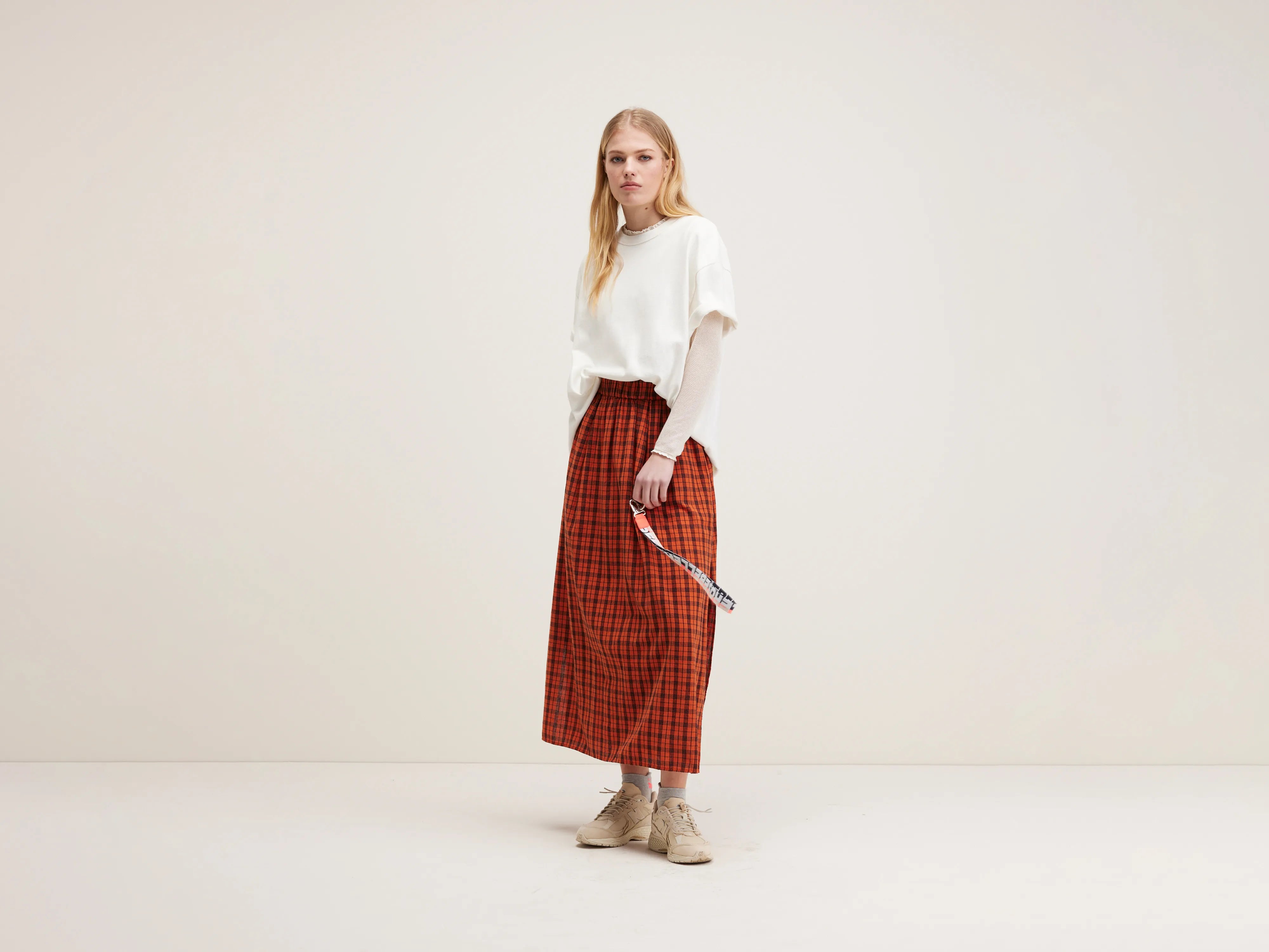 Chiara lange rok (242 / W / CHECK A)