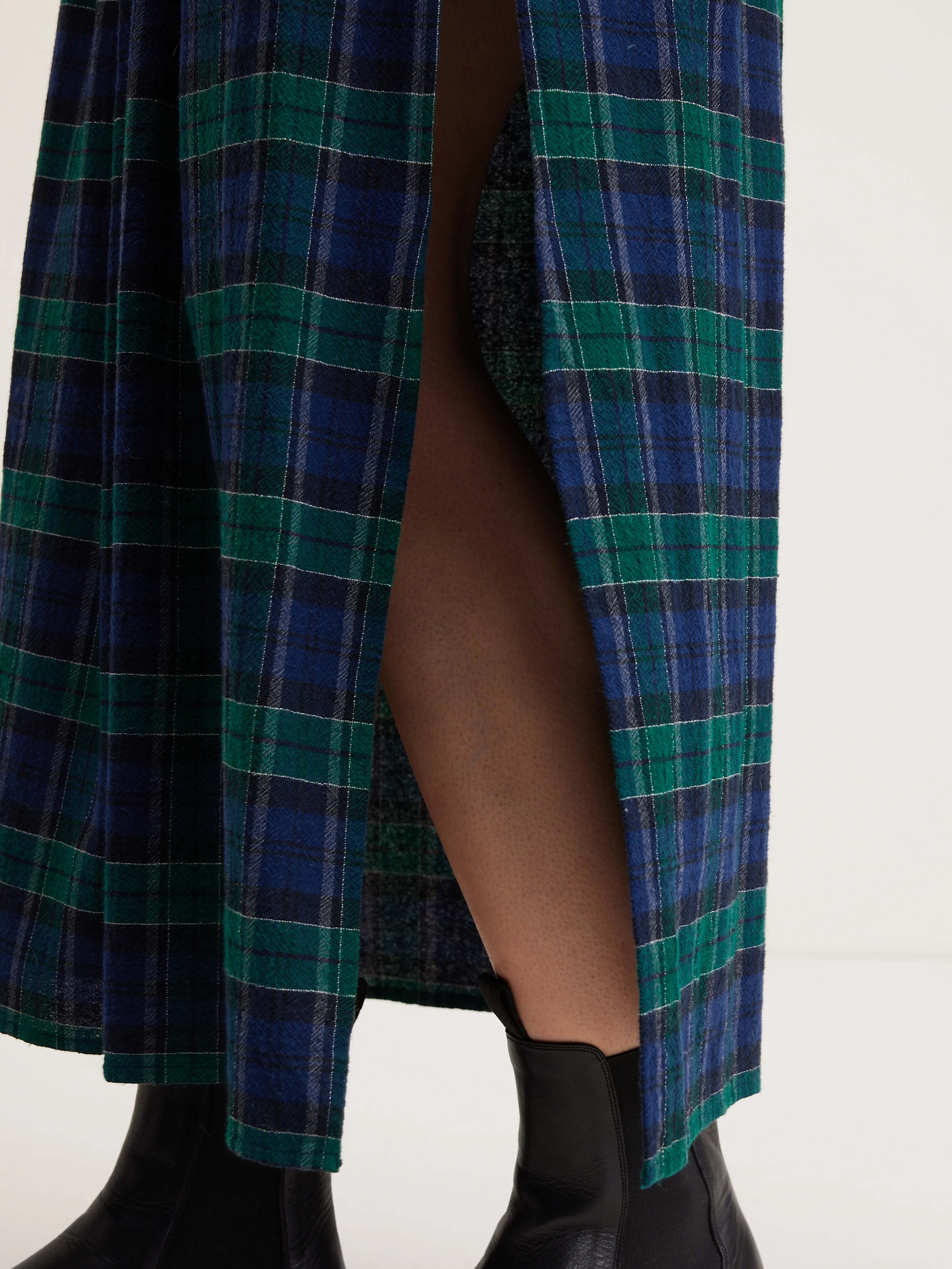 Chiara long skirt (242 / W / CHECK A)