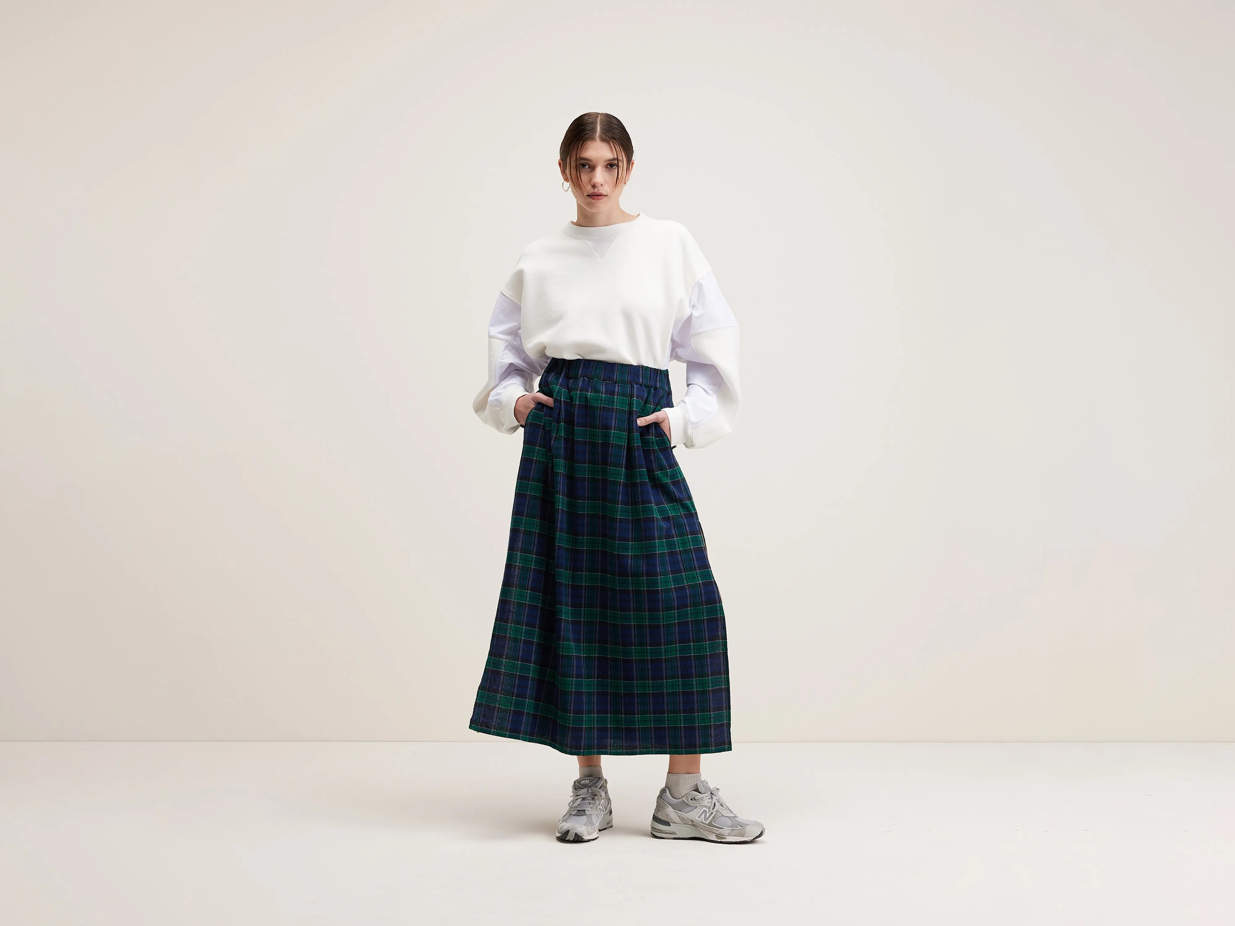 Chiara lange rok (242 / W / CHECK A)