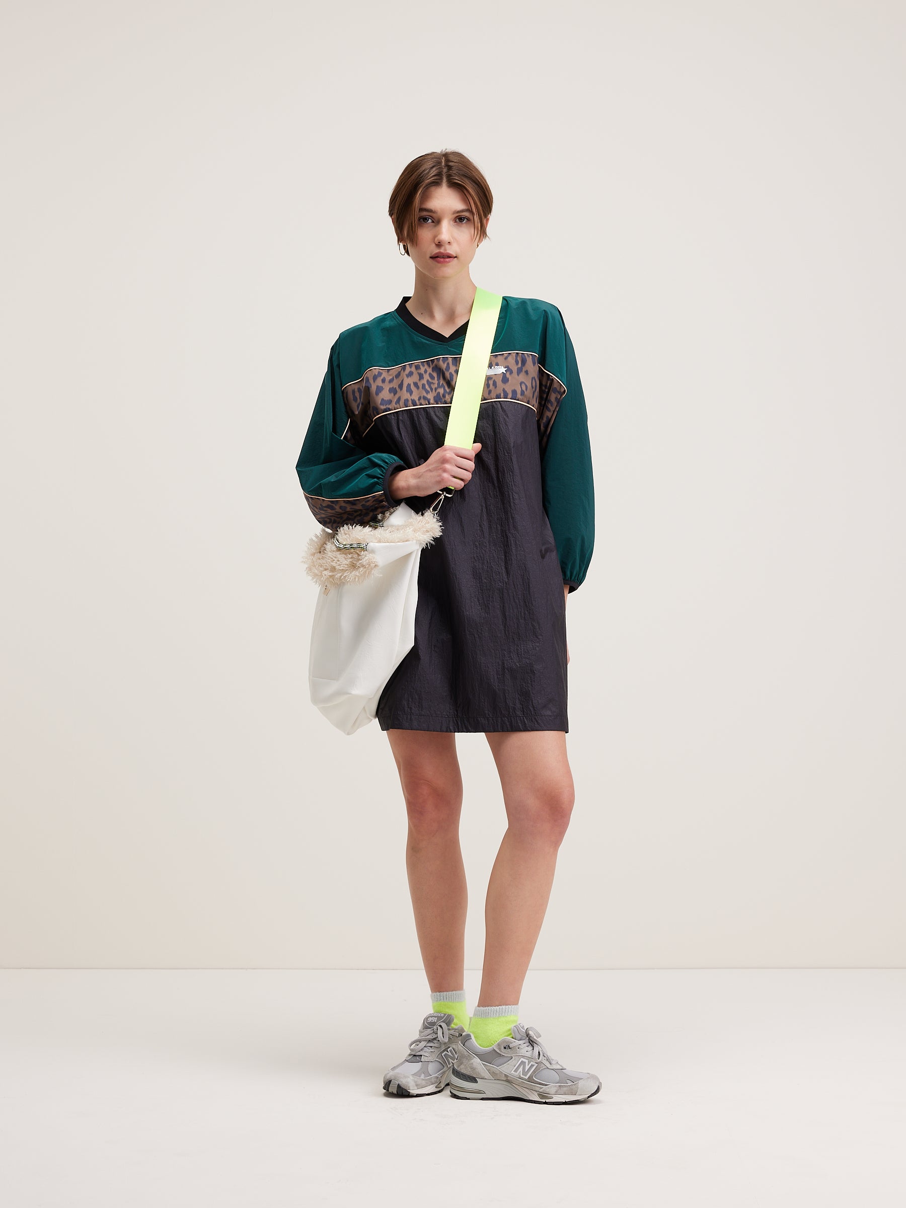 Hike Mini Dress - Gardenia For Women | Bellerose