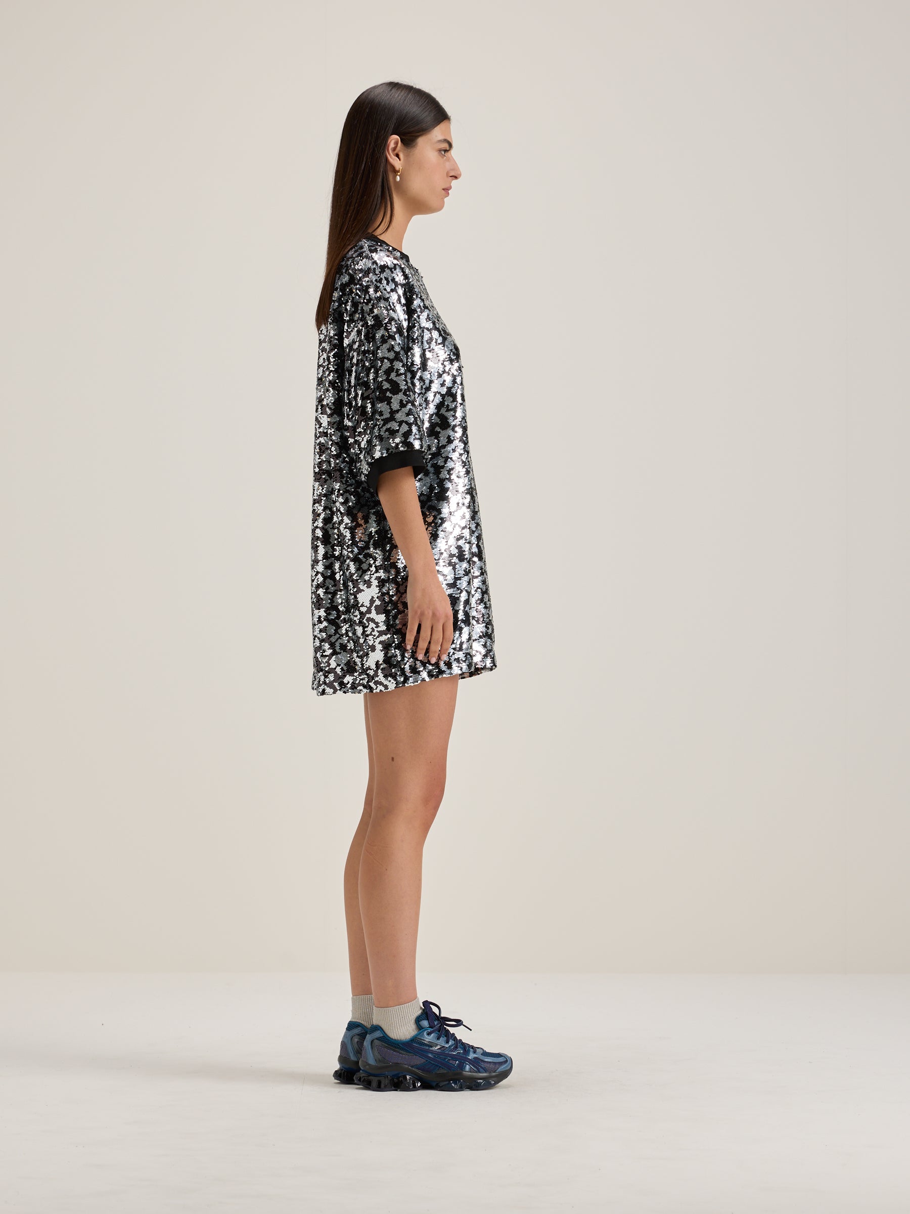 Halley Mini Tee-dress - Black For Women | Bellerose