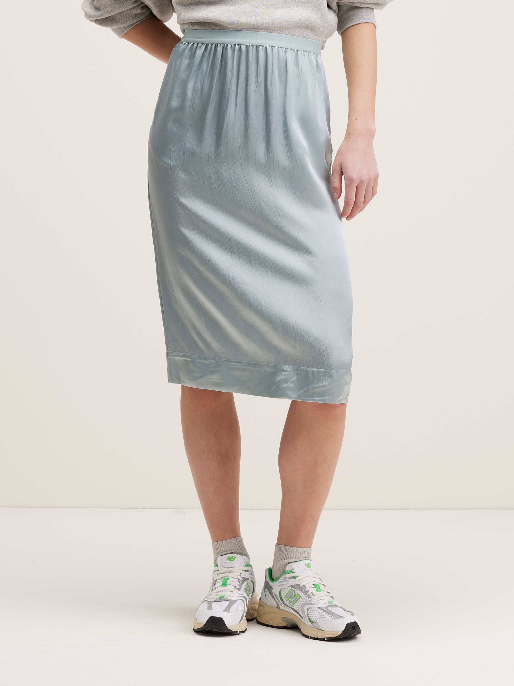 Horia Mini Tube Skirt - Givre For Women | Bellerose