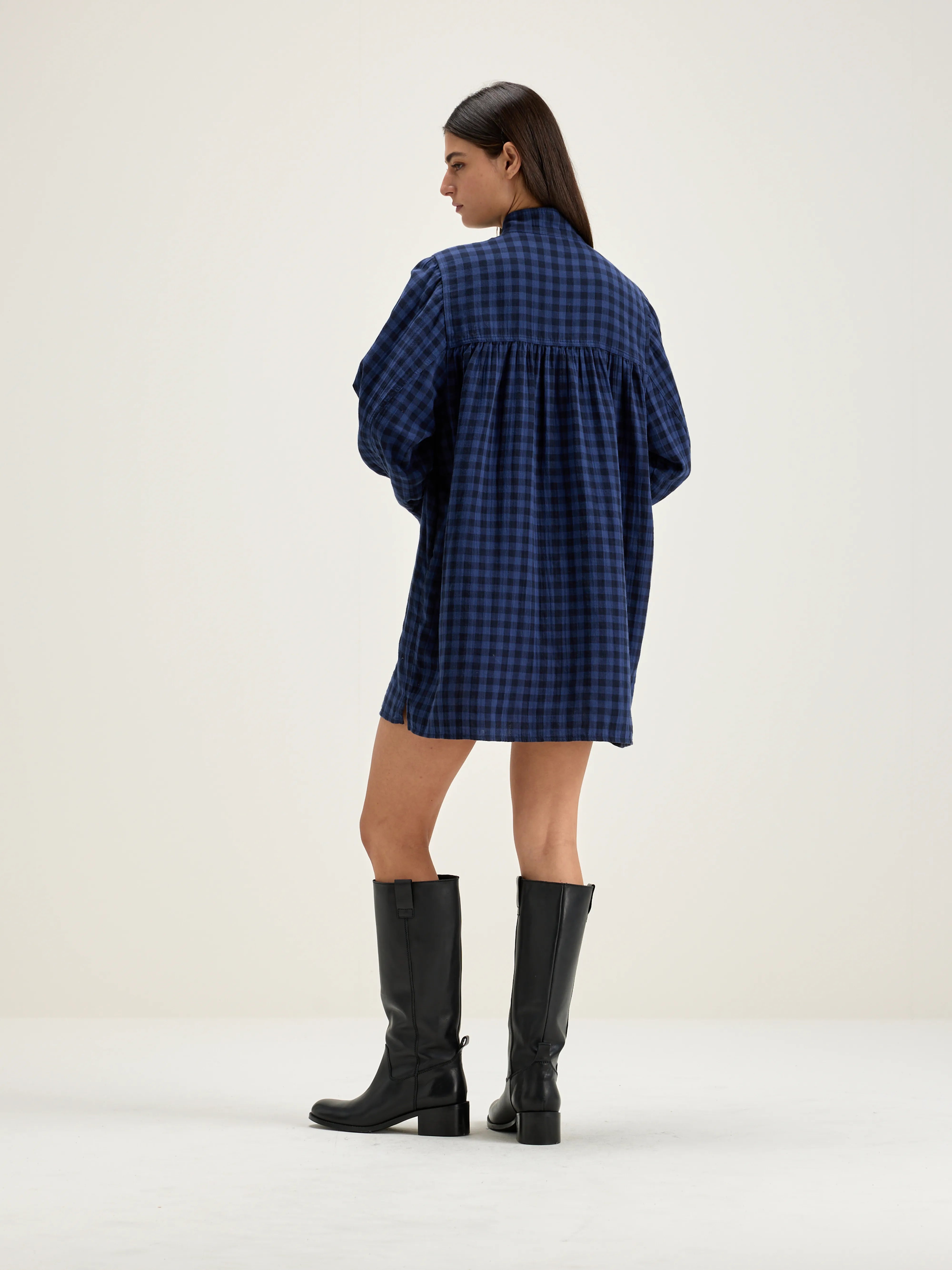 Mini-robe Pelly - Deep purple / Deep well Pour Femme | Bellerose