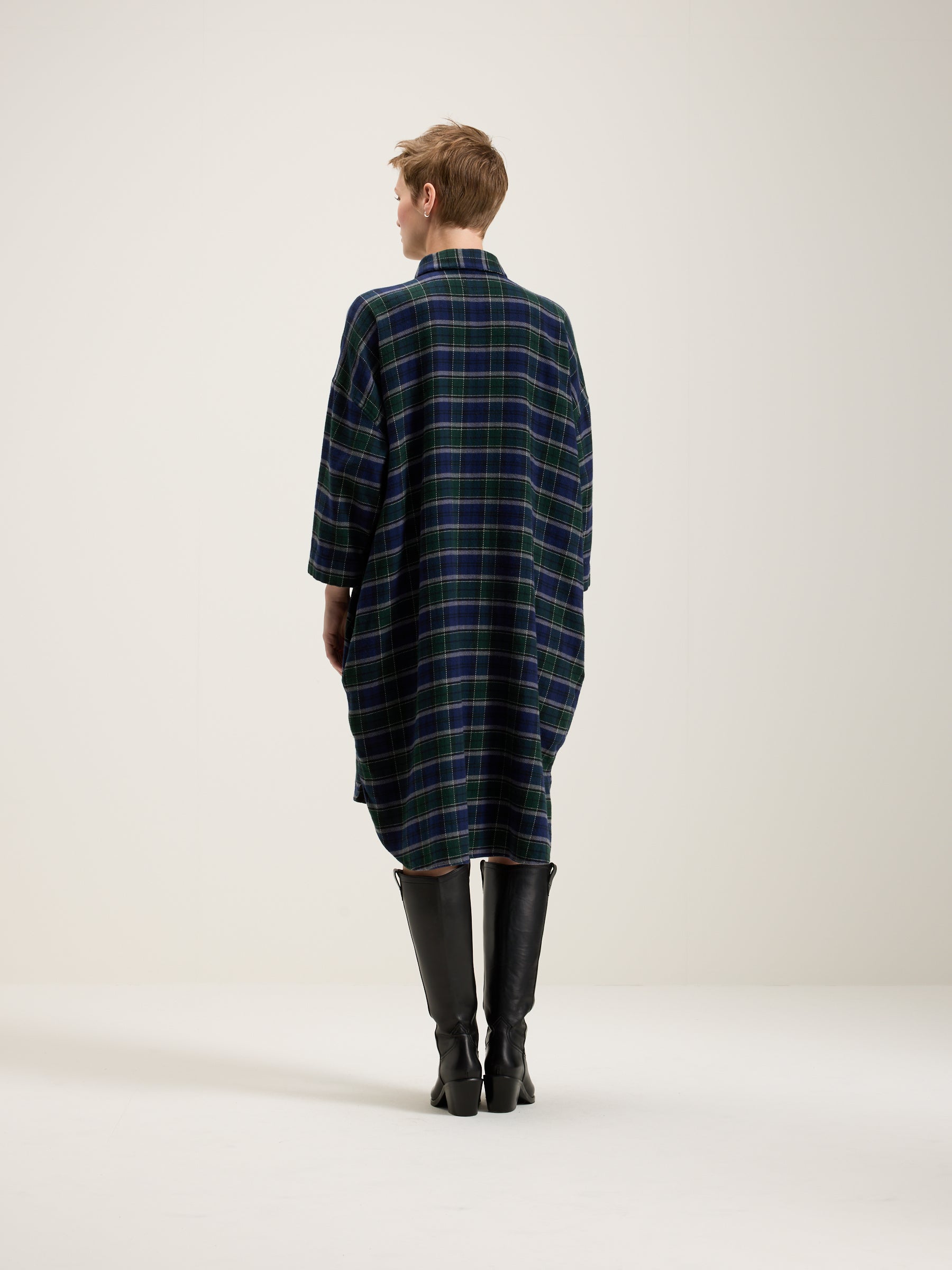 Gladys shirt dress (242 / W / CHECK F)