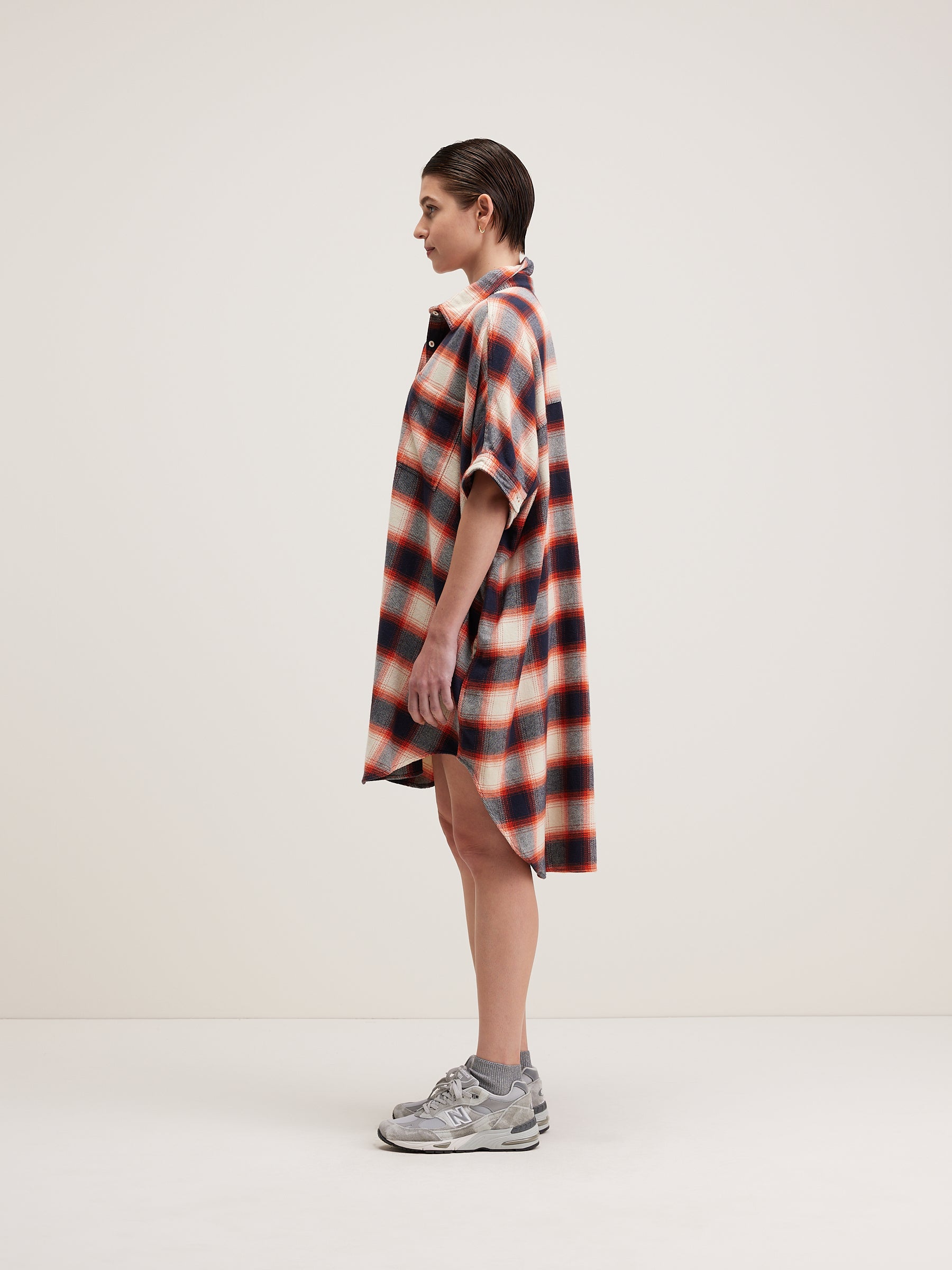 Glenn shirt dress (242 / W / CHECK G)