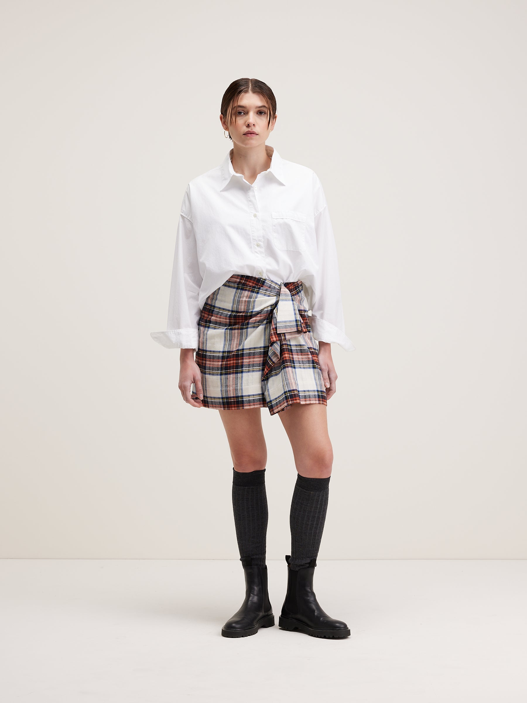 Anae mini skirt (242 / W / CHECK A)