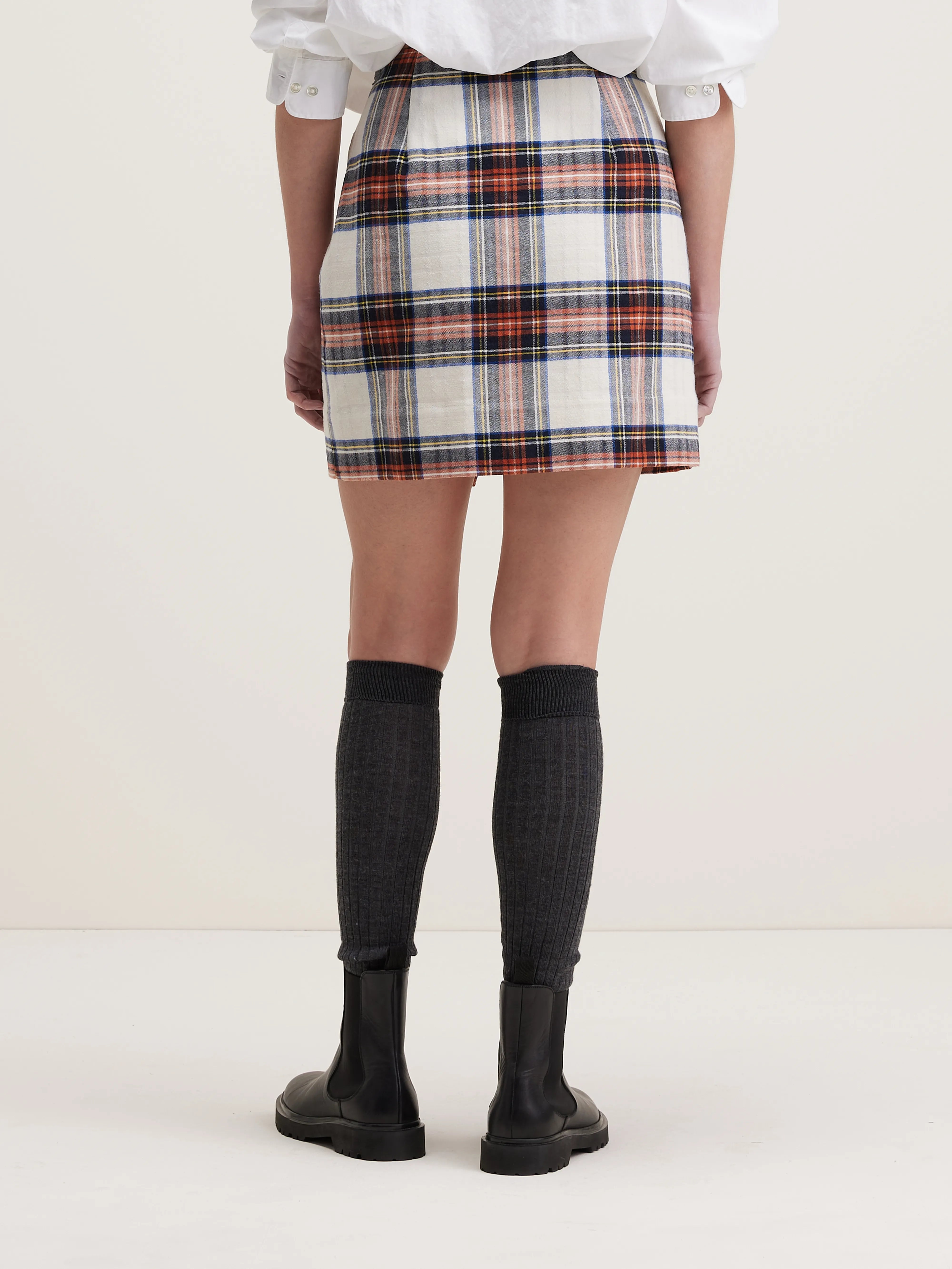 Anae mini skirt (242 / W / CHECK A)