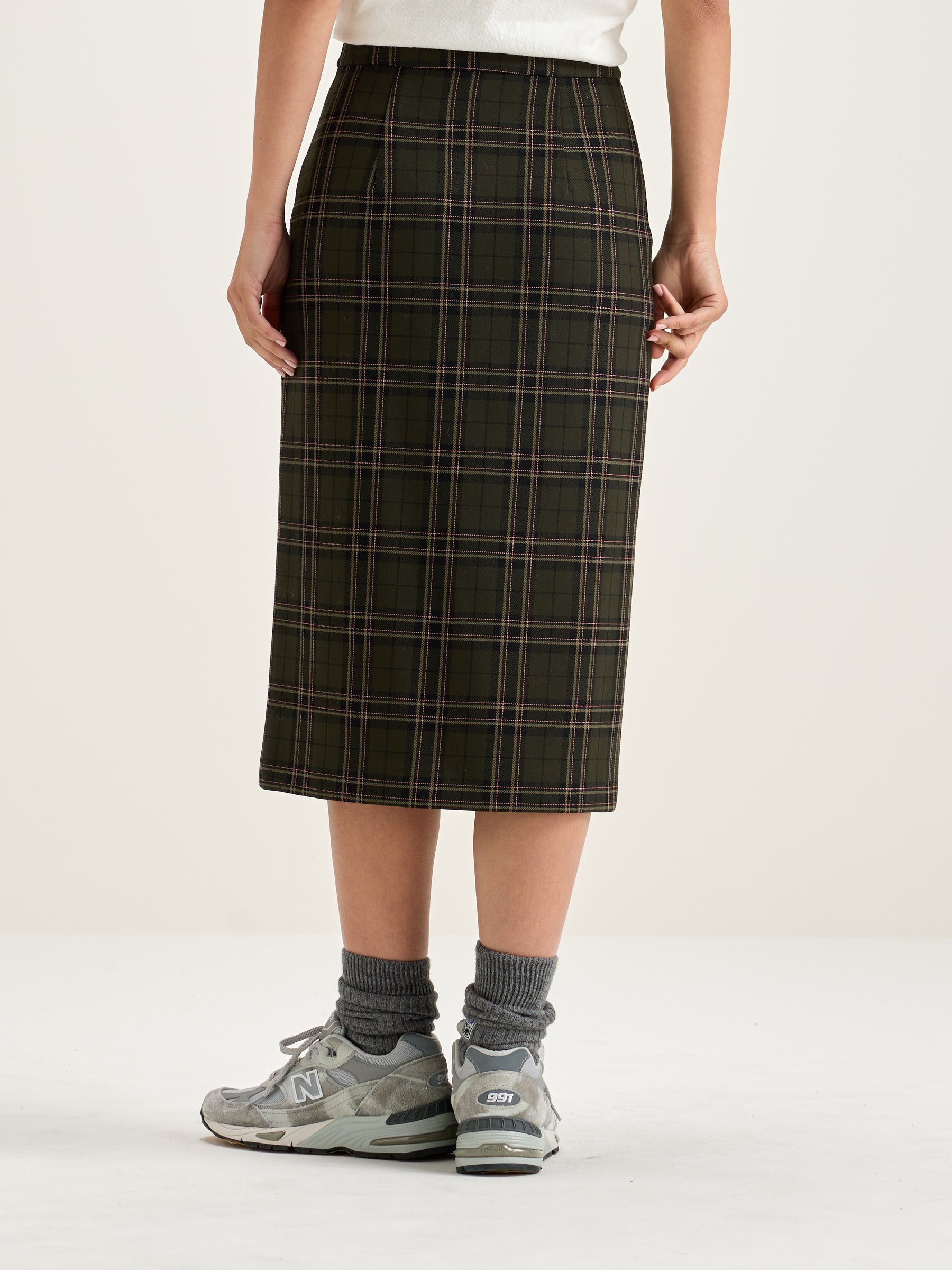 Sonia Pencil Skirt - Moss For Women | Bellerose