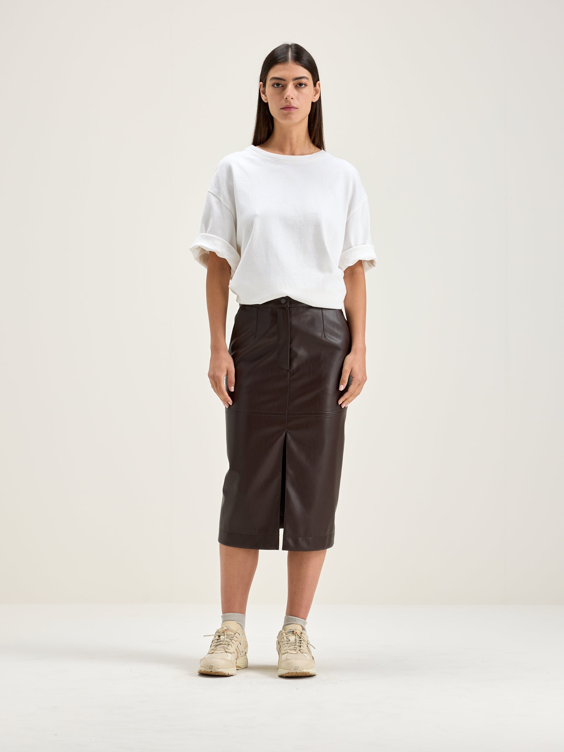 Judie Pencil Skirt - Ebene For Women | Bellerose