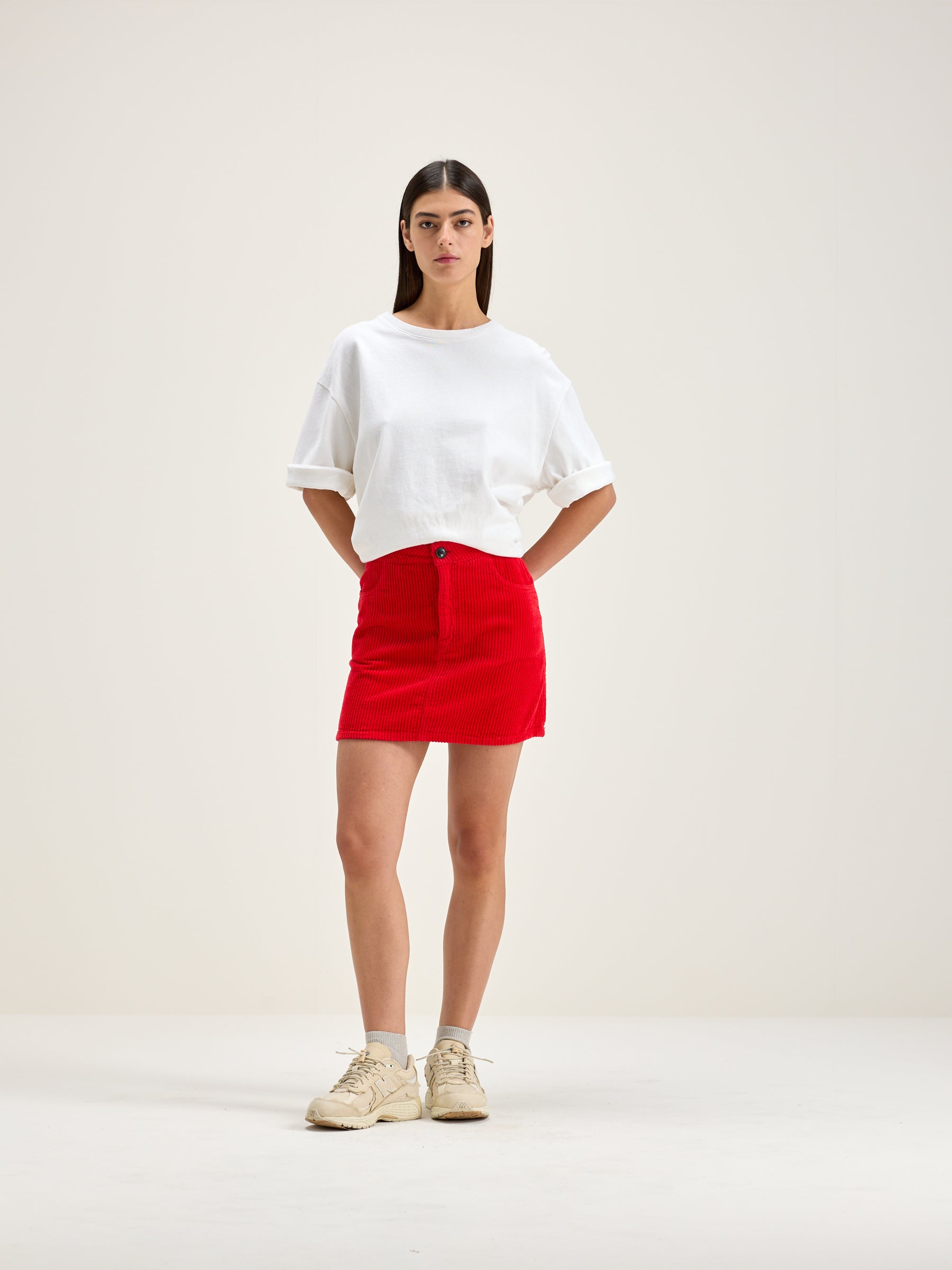 Minijupe Sour - Sanguine Pour Femme | Bellerose