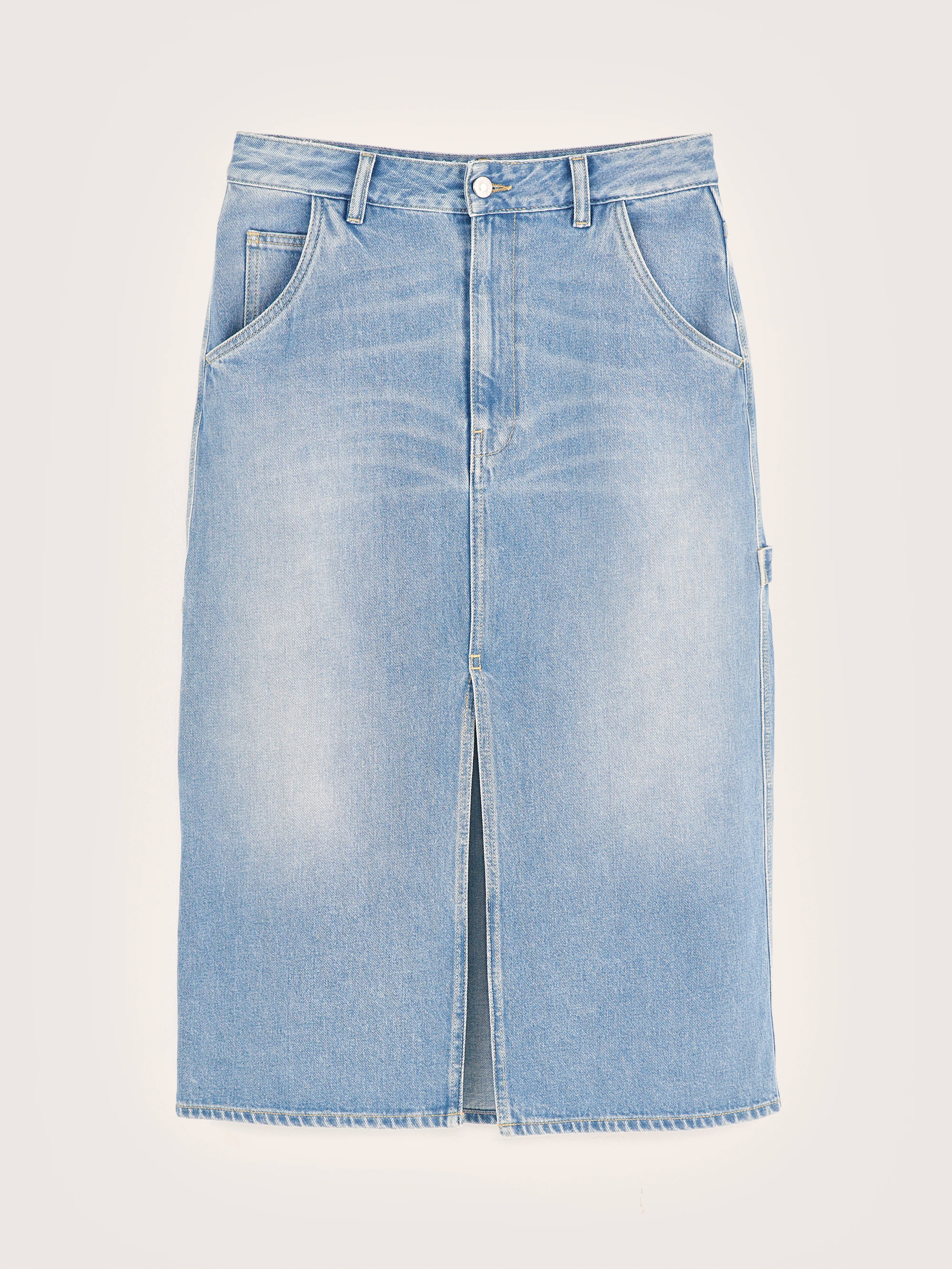 Jupe midi Pluie (242 / W / VINTAGE BLUE)