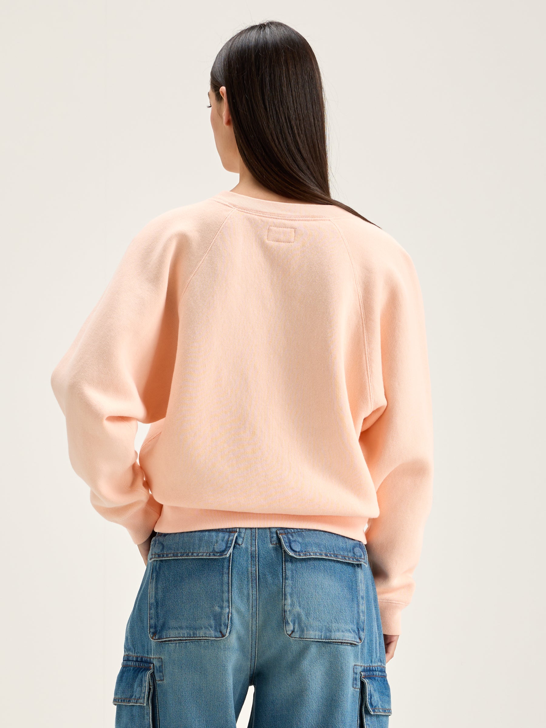 Fella Relaxed Sweatshirt - Light rose For Women | Bellerose