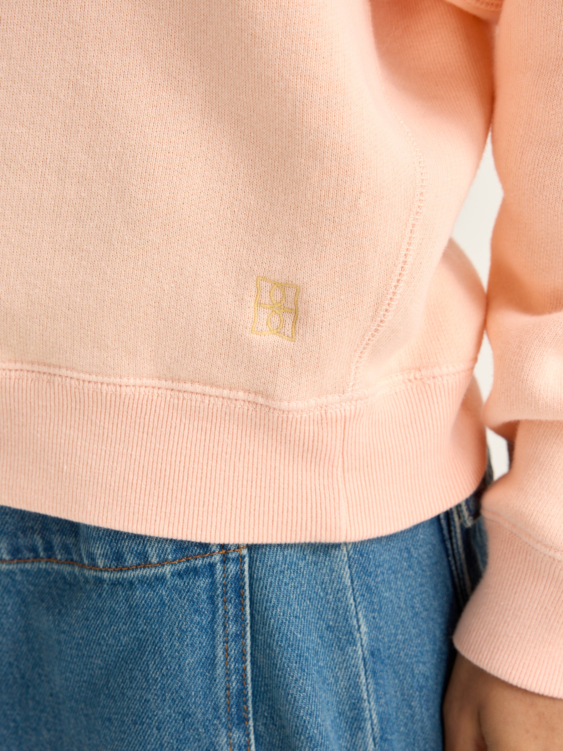 Fella relaxed sweatshirt (242 / W / LIGHT ROSE)