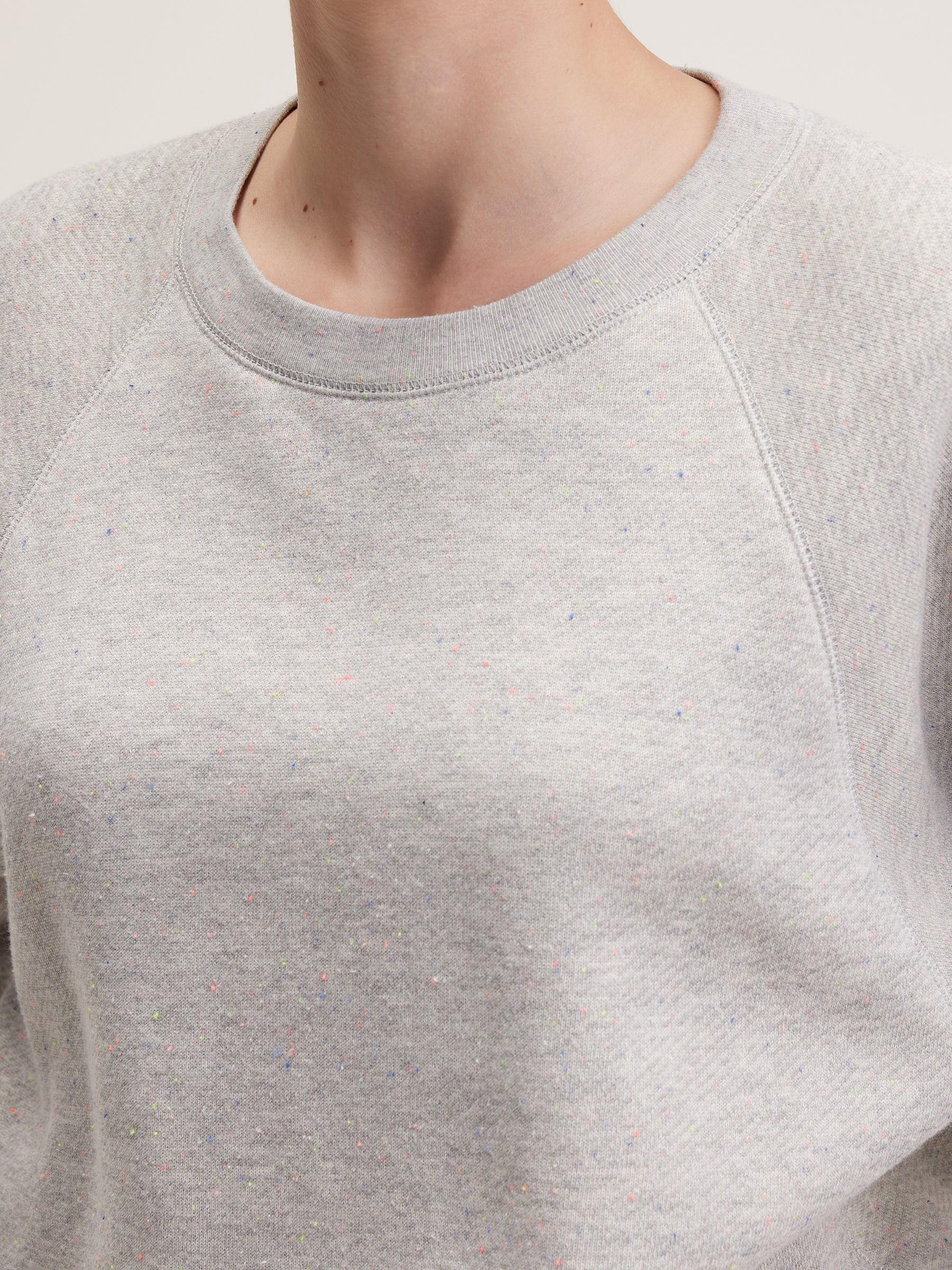 Fella Relaxed Sweatshirt - Heather grey For Women | Bellerose