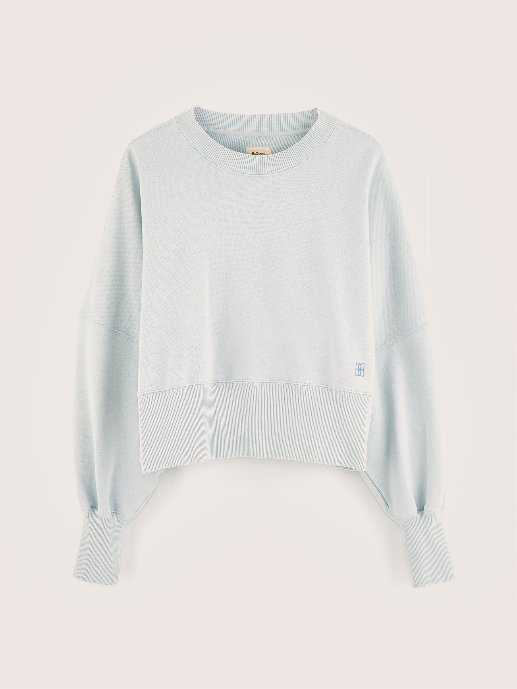 Salva cropped sweatshirt (242 / W / GIVRE)