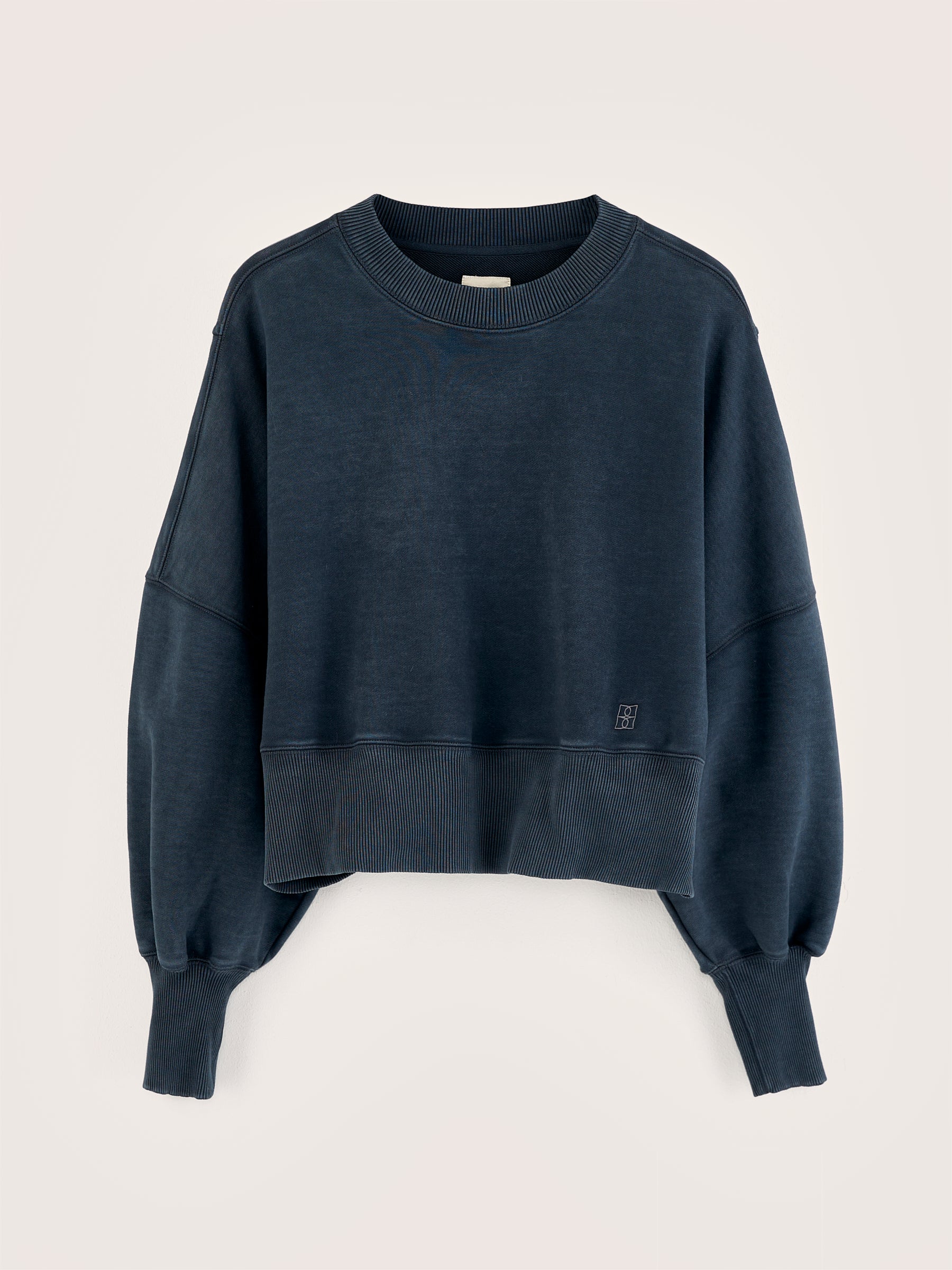 Salva cropped sweatshirt (242 / W / BLACK BEAUTY)