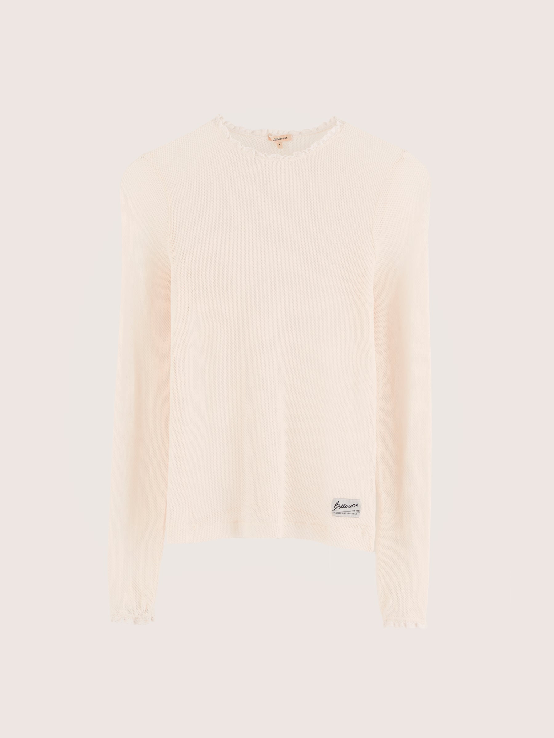 Vibke long-sleeve t-shirt (242 / W / CREAM)