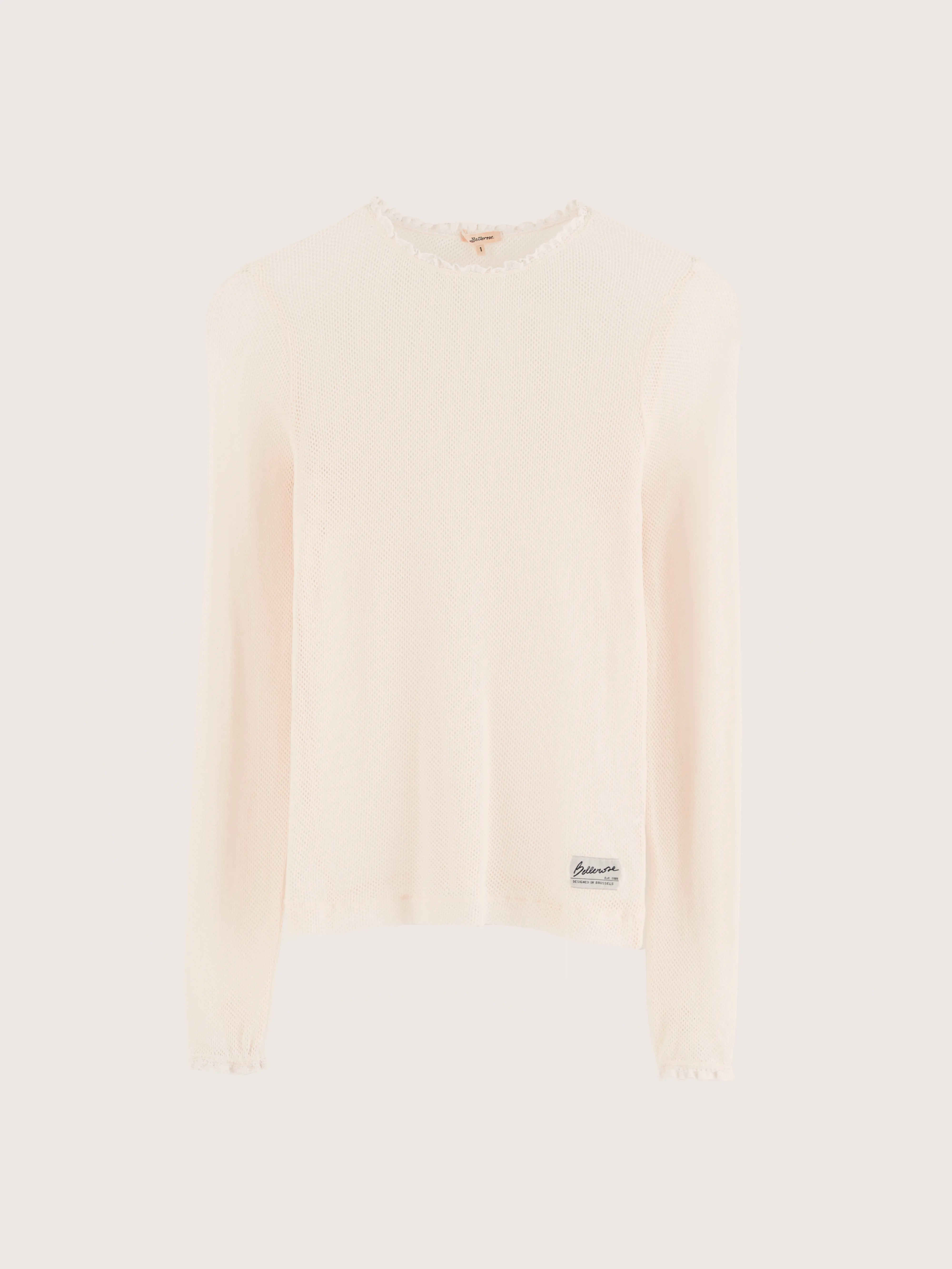 Vibke lange mouwen t-shirt (242 / W / CREAM)