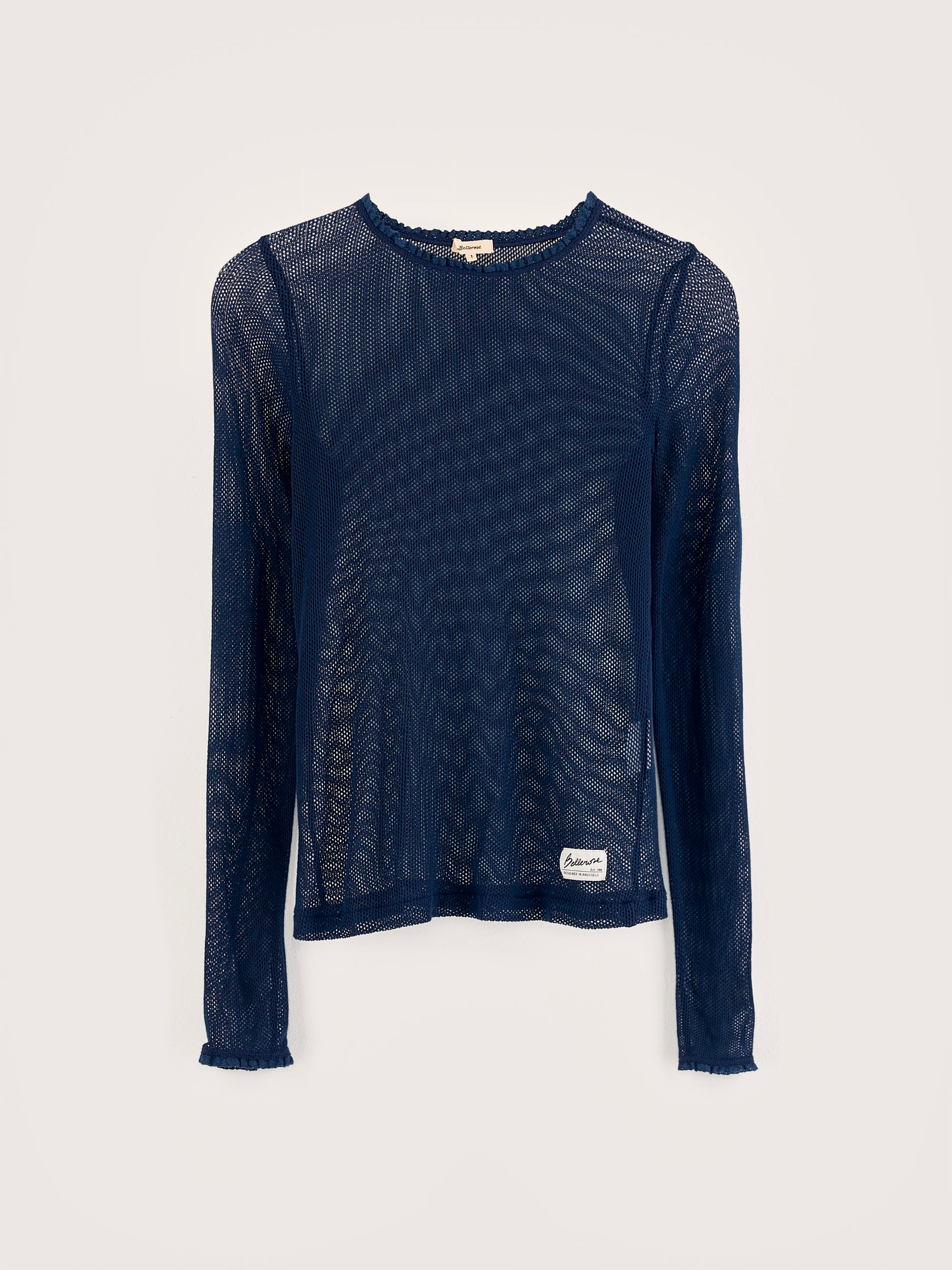 Vibke long-sleeve t-shirt (242 / W / NAVAL)