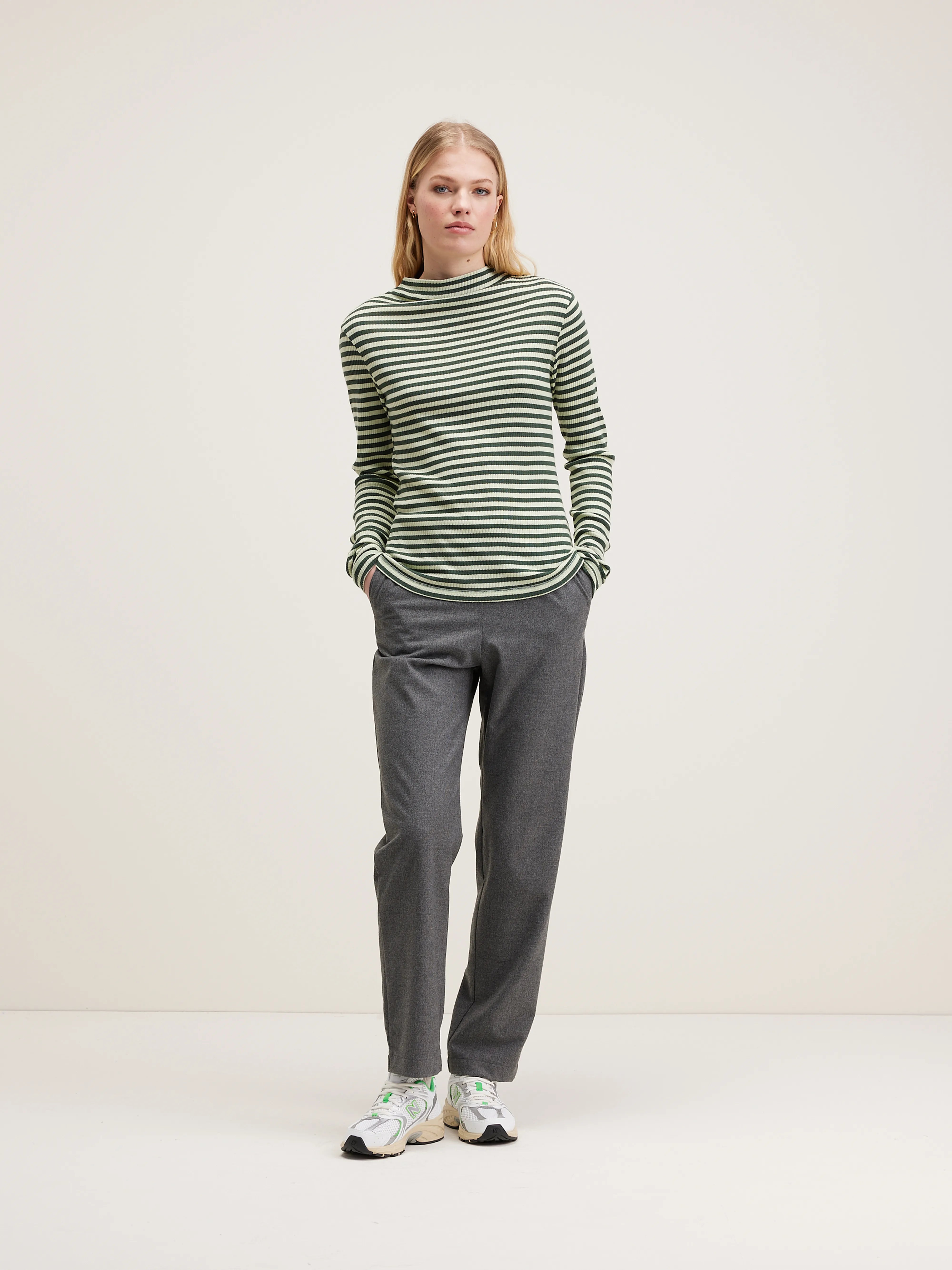 Viory Slim T-shirt - Gardenia For Women | Bellerose