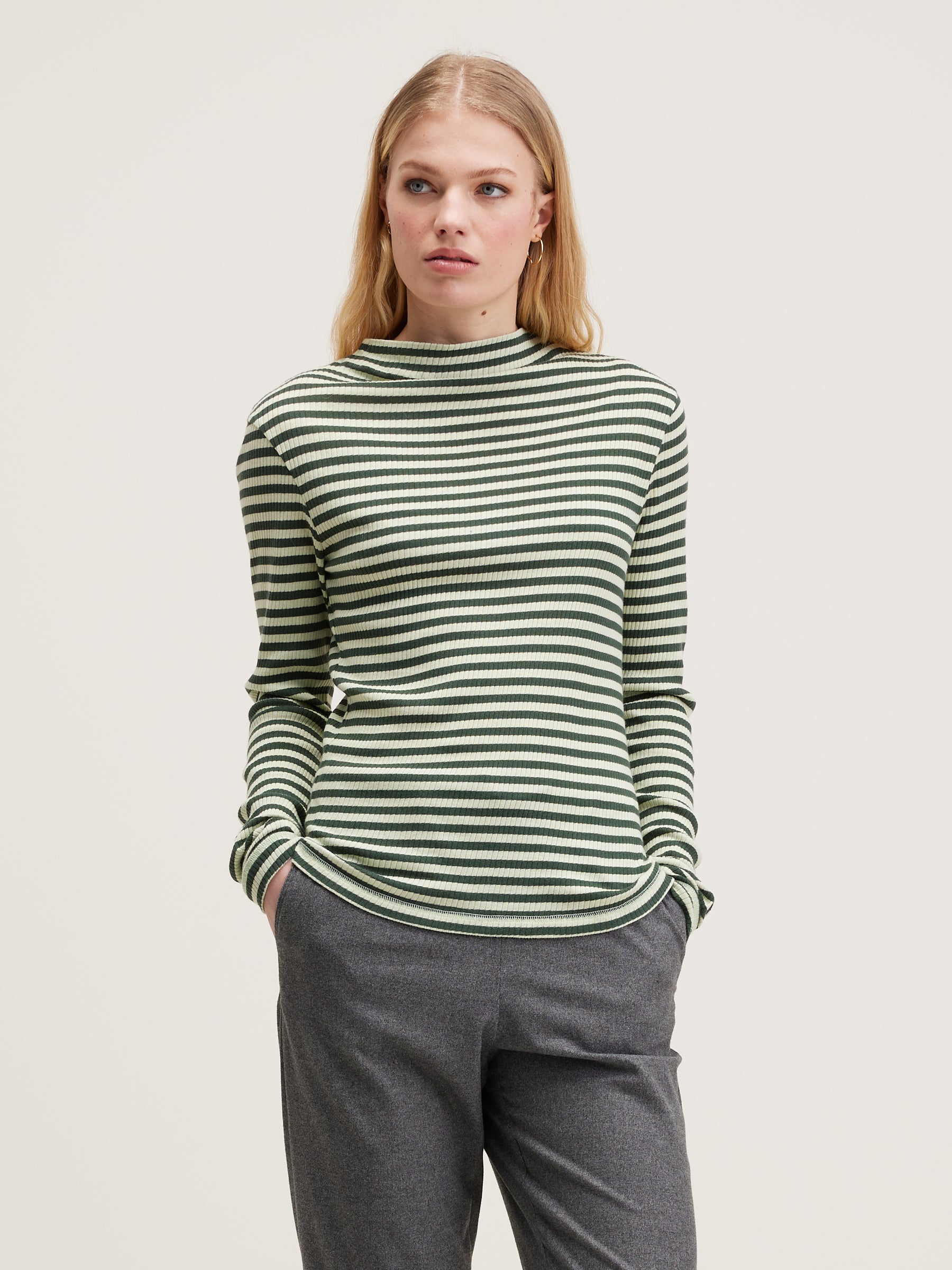 Viory Slim T-shirt - Gardenia Voor Dames | Bellerose