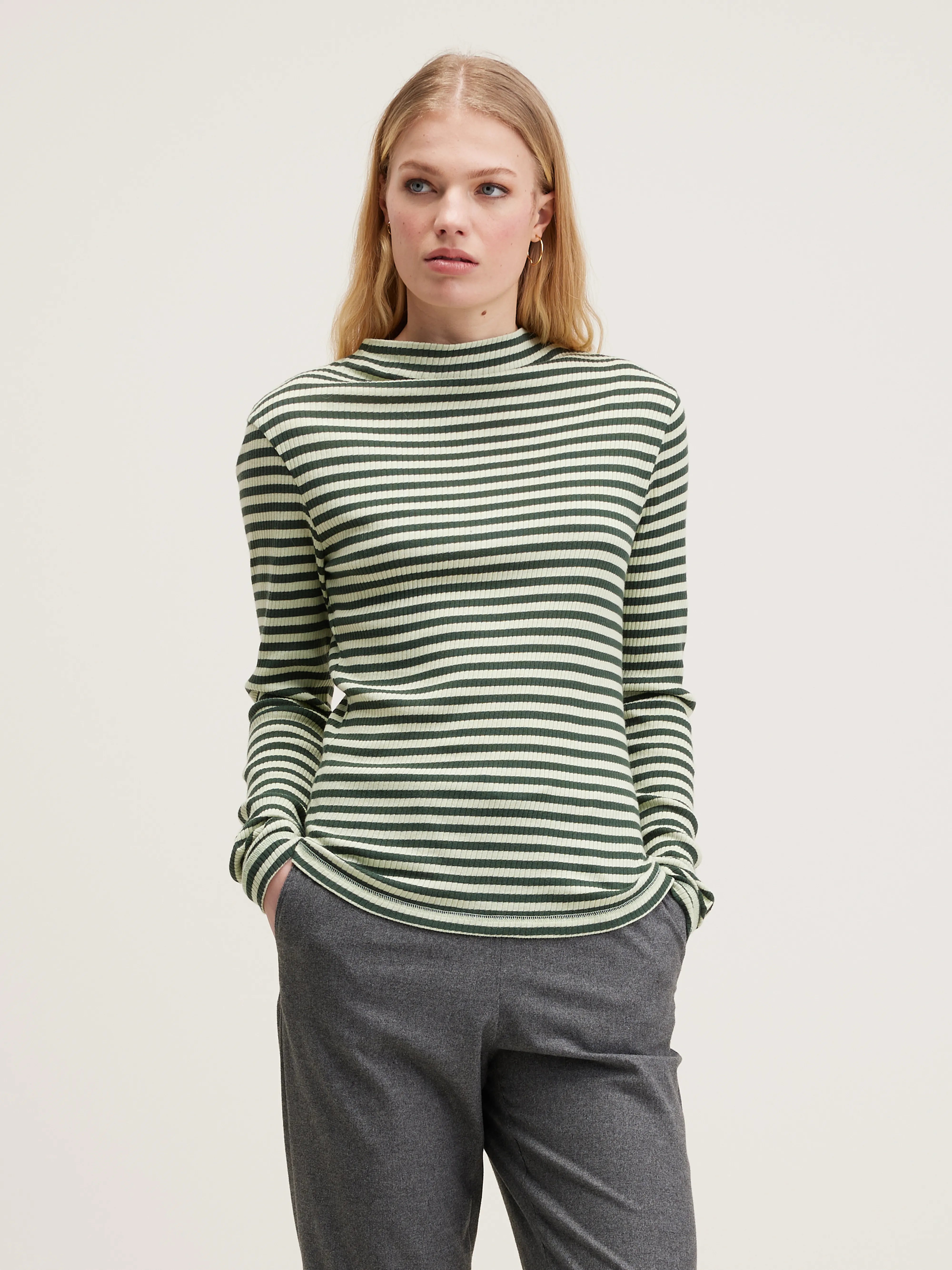 Viory Slim T-shirt - Gardenia For Women | Bellerose