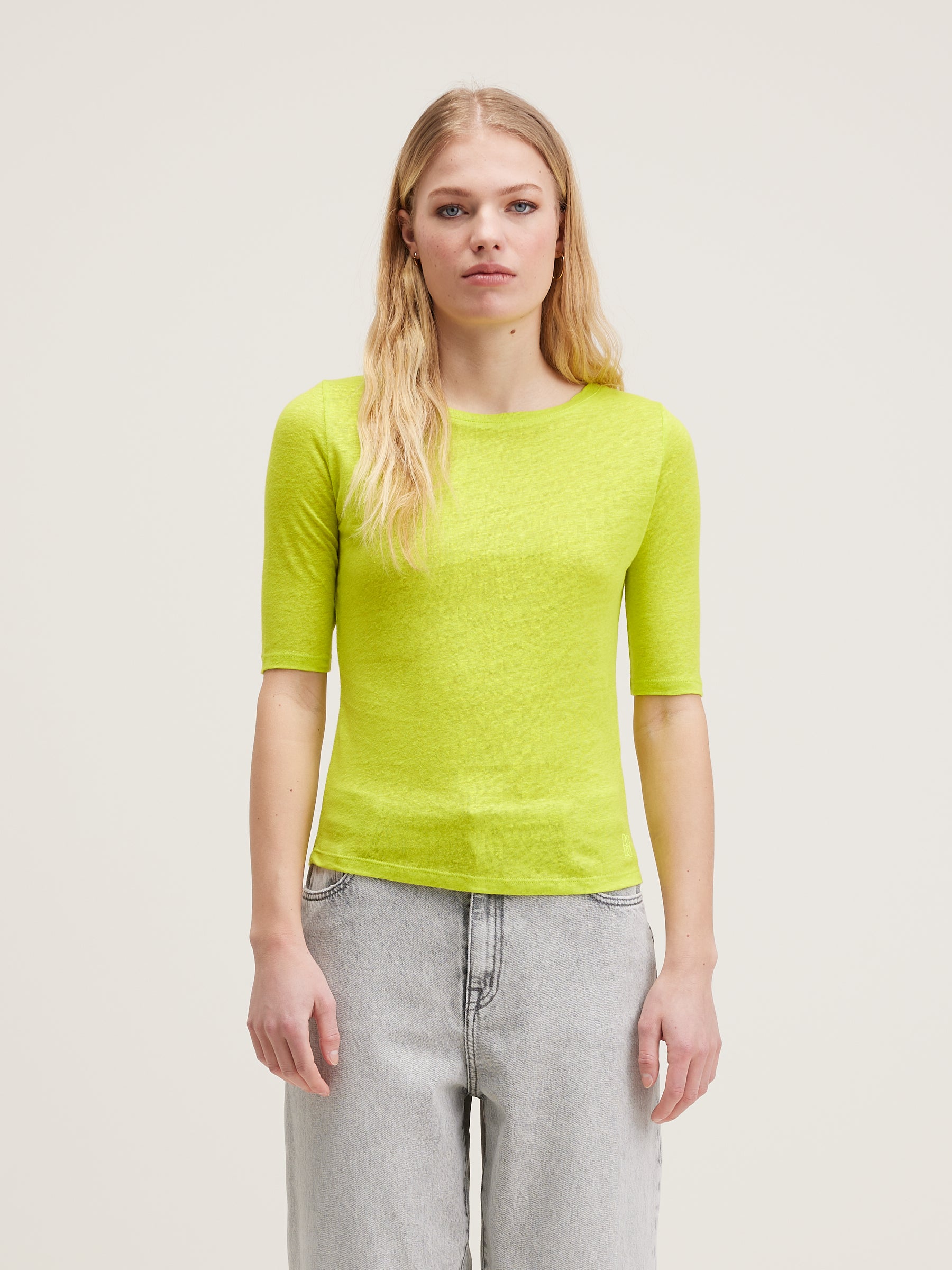 Seas Slim T-shirt - Glow Voor Dames | Bellerose