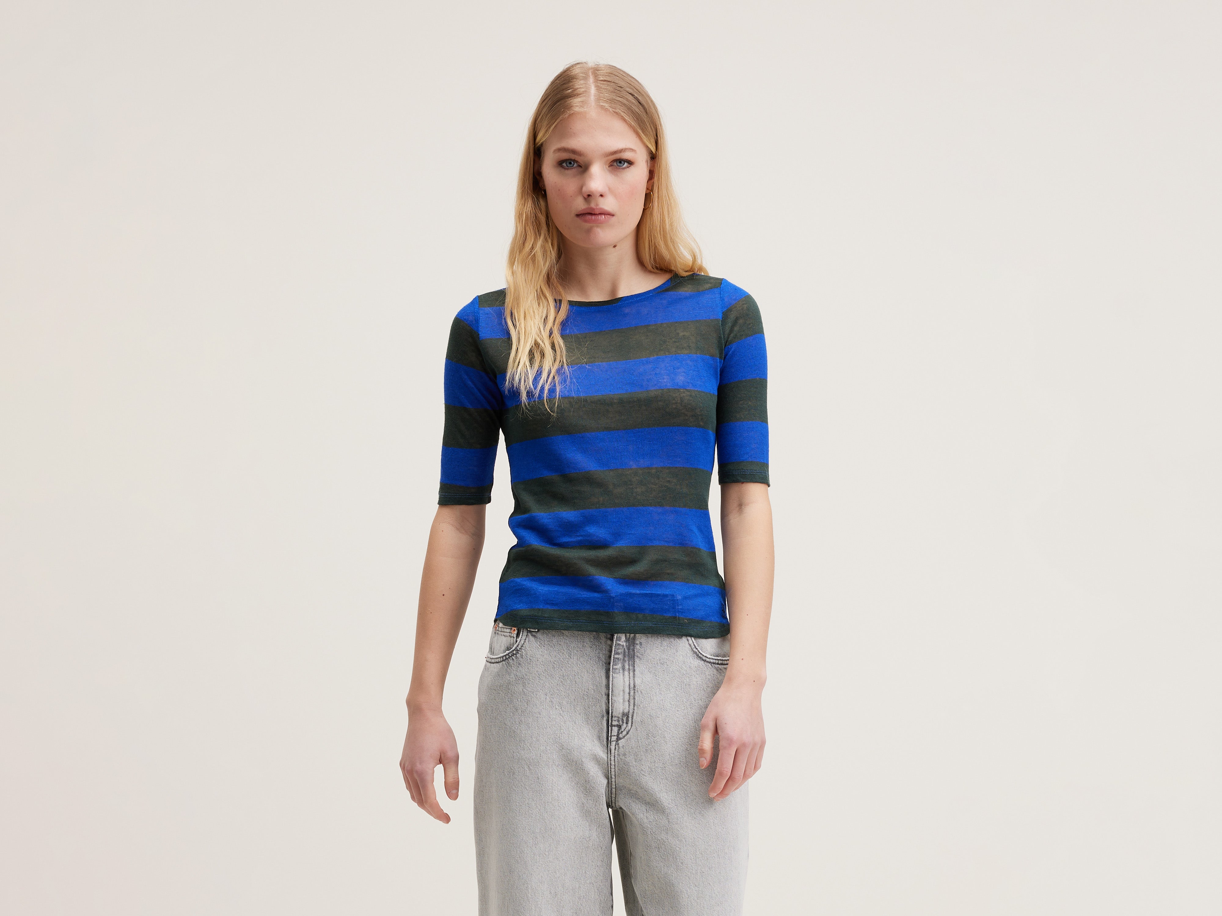 T-shirt slim Seas (242 / W / STRIPE A)