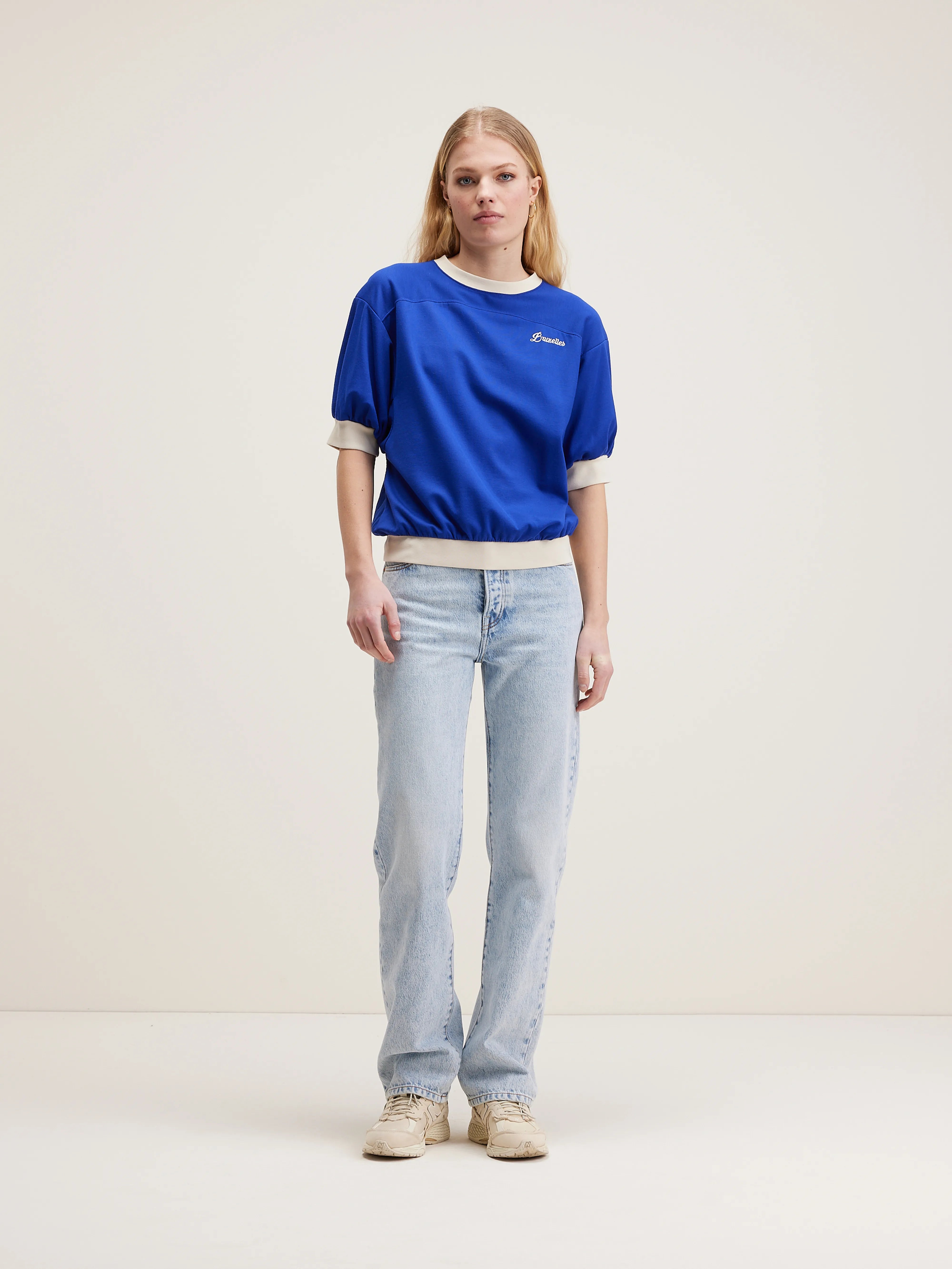 Frisby Korte Mouwen T-shirt - Lazuli Voor Dames | Bellerose