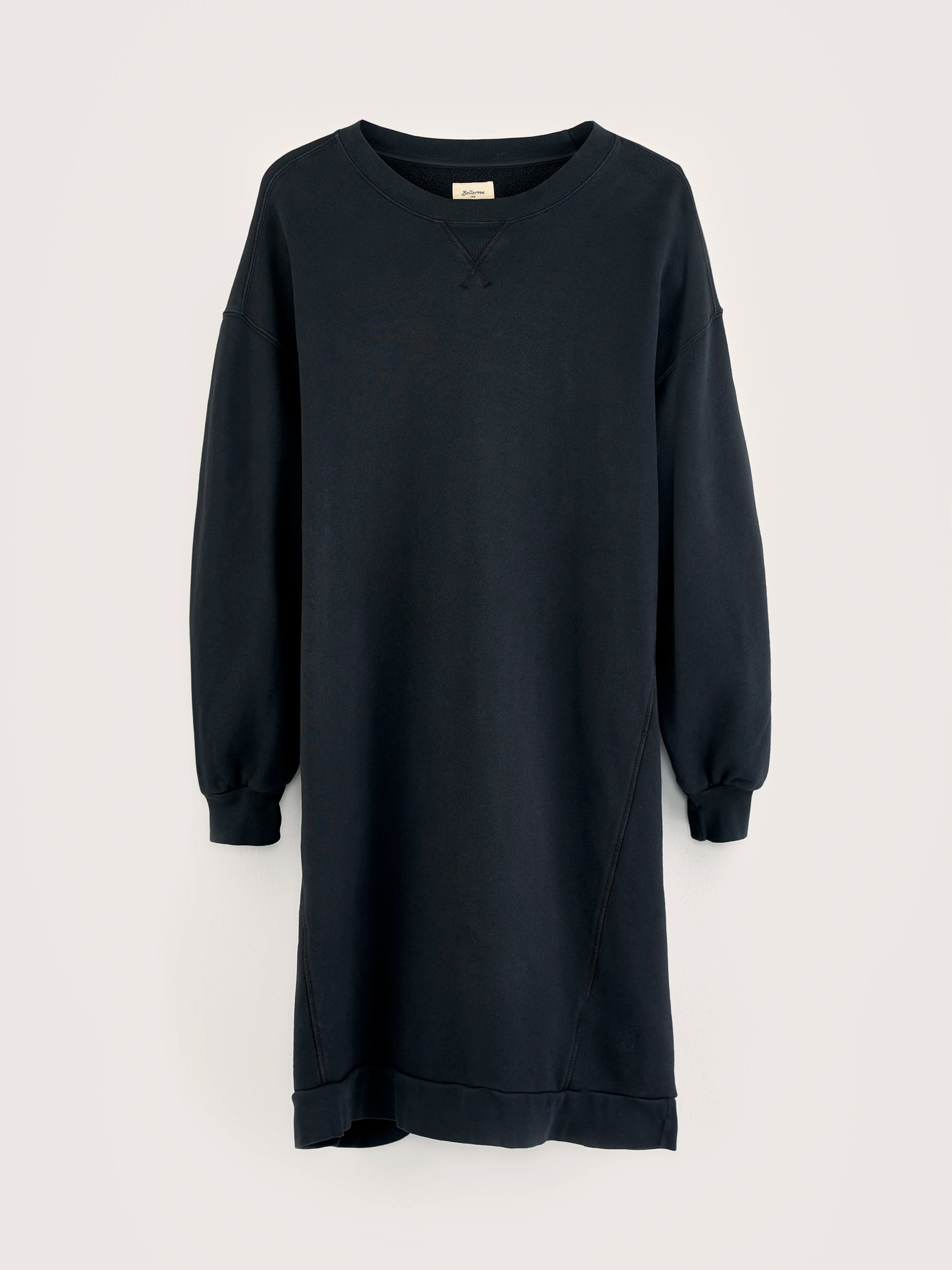 Vrizzie sweatshirtjurk (242 / W / BLACK BEAUTY)