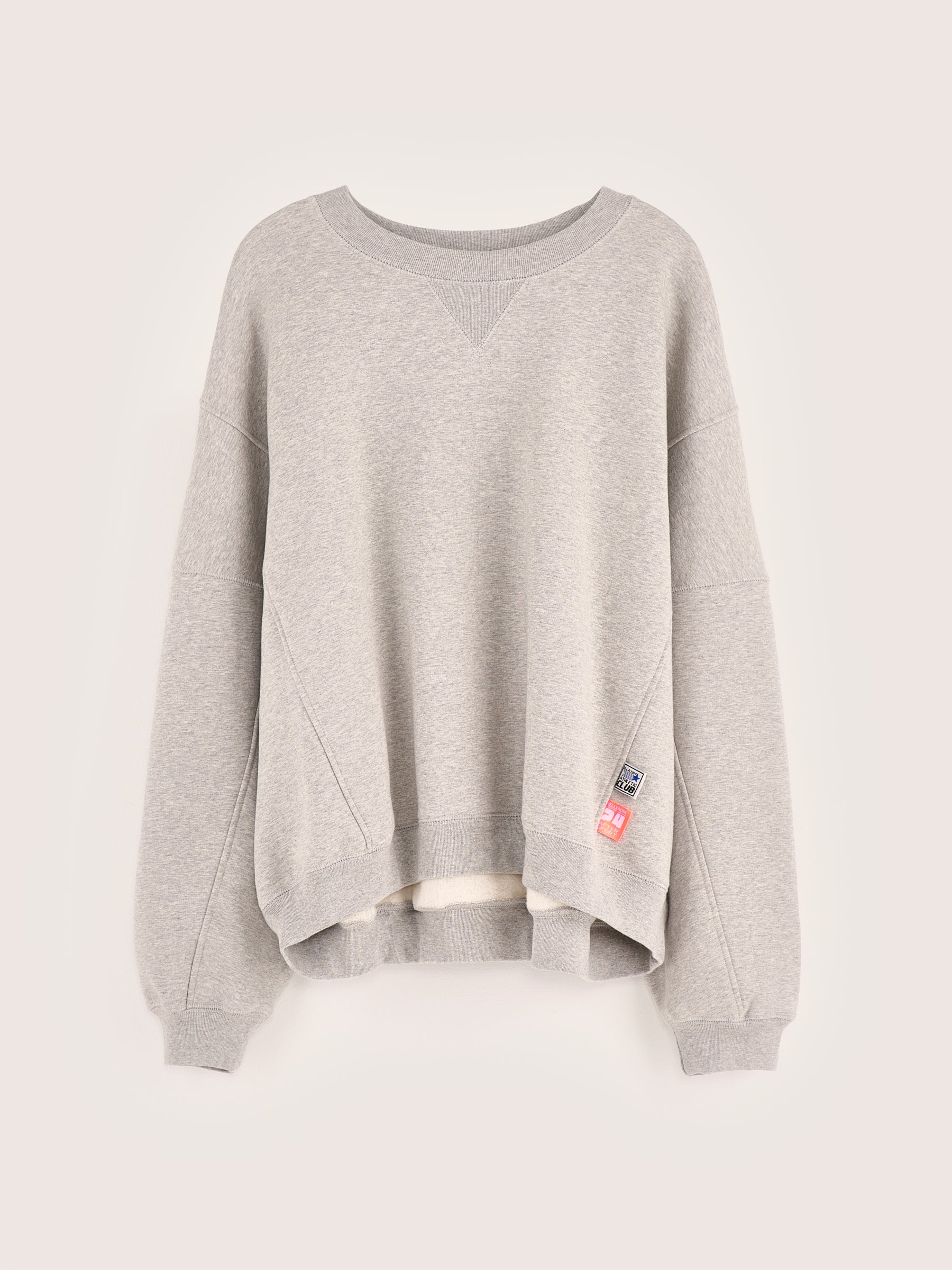 Flips ronde hals sweatshirt (242 / W / H. GREY)