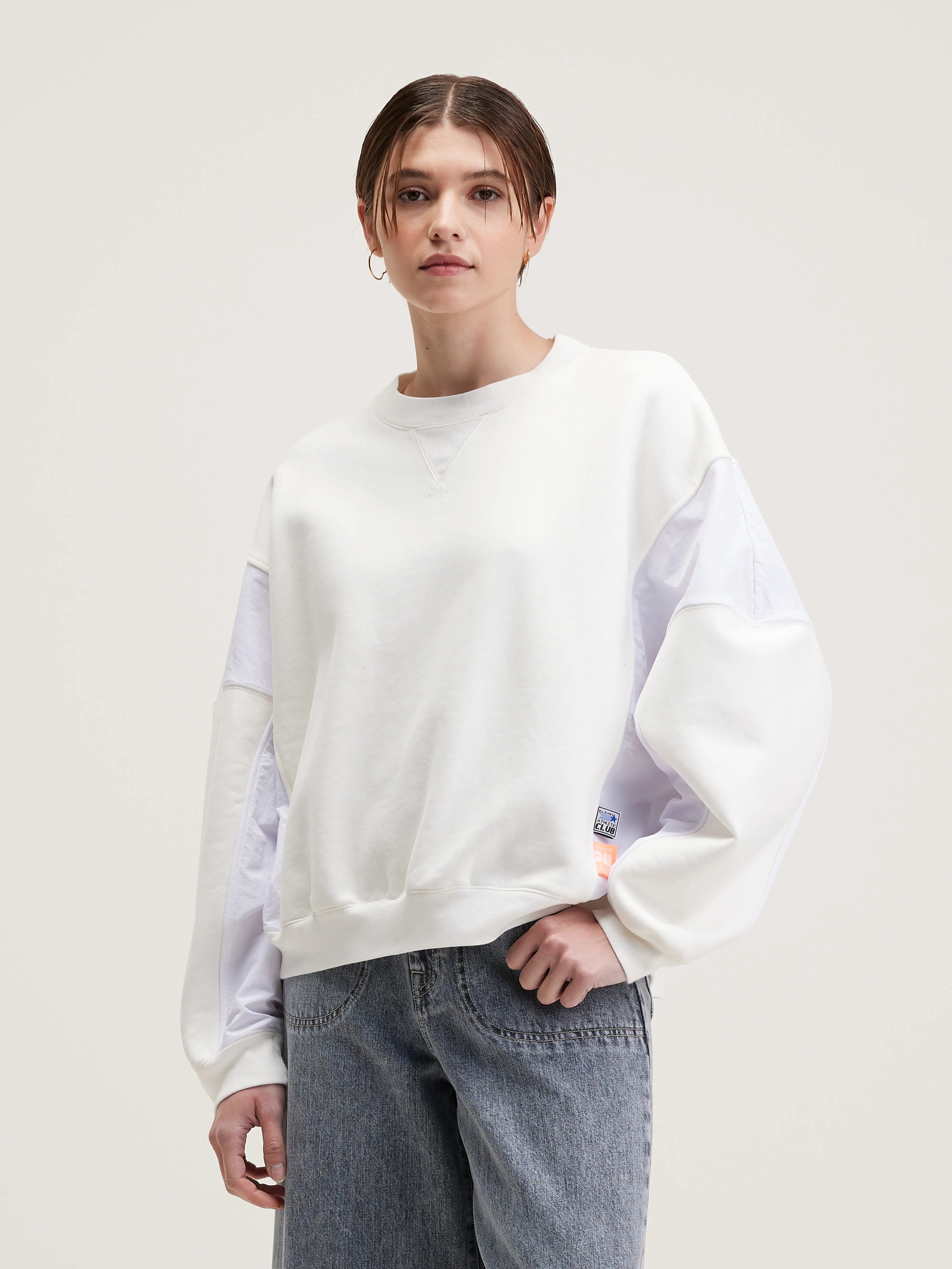 Sweatshirt col rond Flips (242 / W / VINTAGE WHITE)