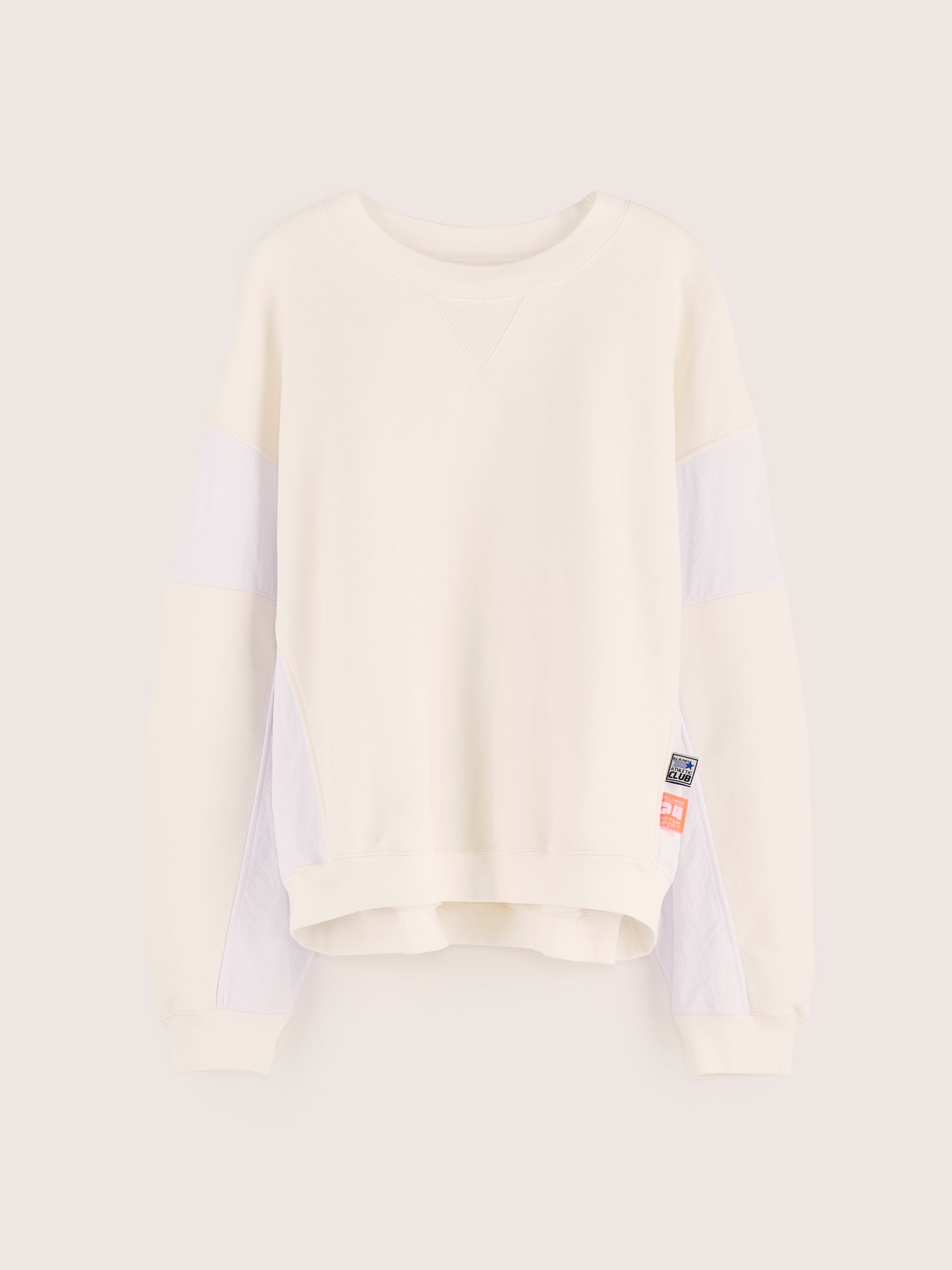 Flips round-neck sweatshirt (242 / W / VINTAGE WHITE)