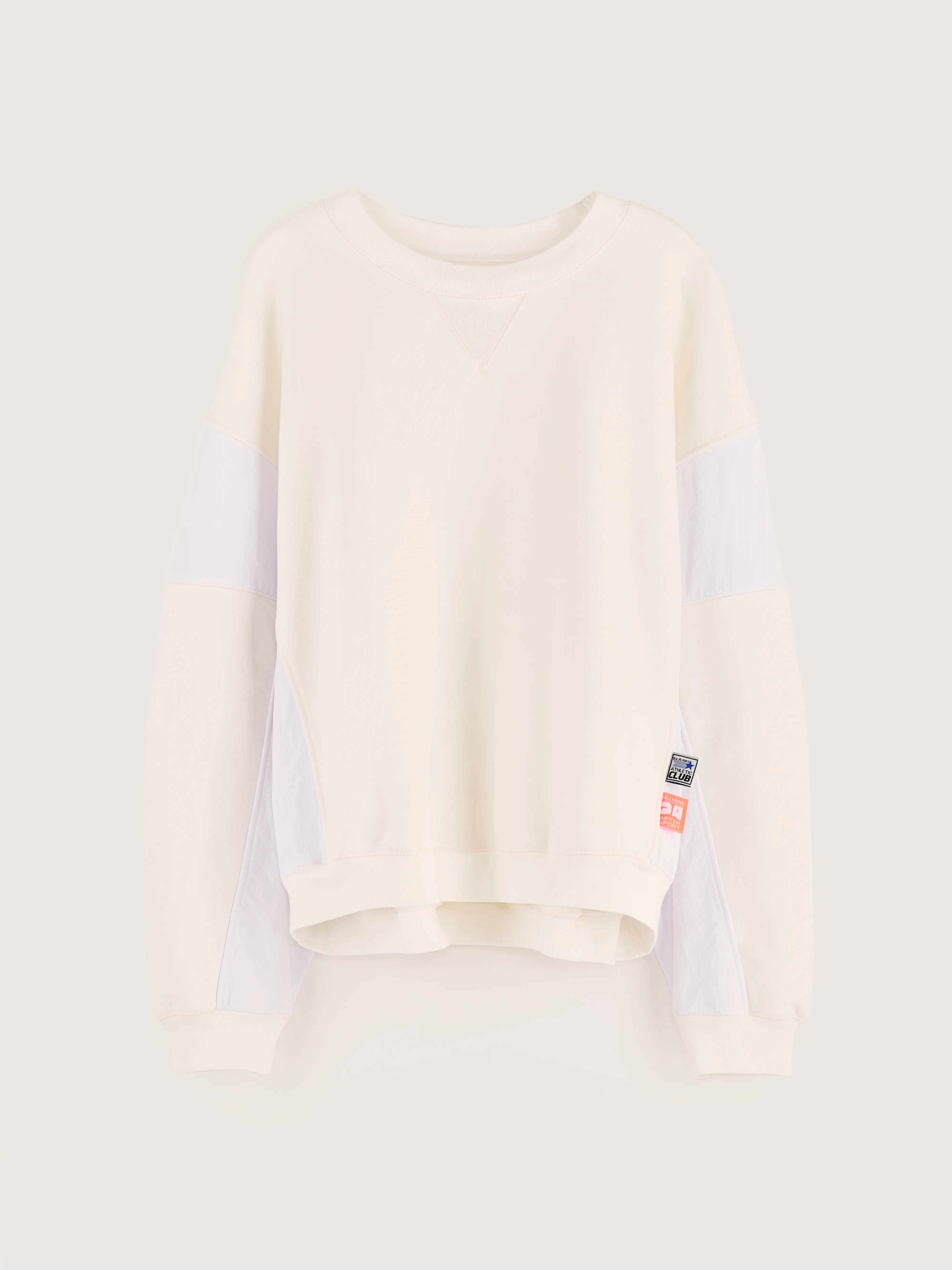 Flips round-neck sweatshirt (242 / W / VINTAGE WHITE)