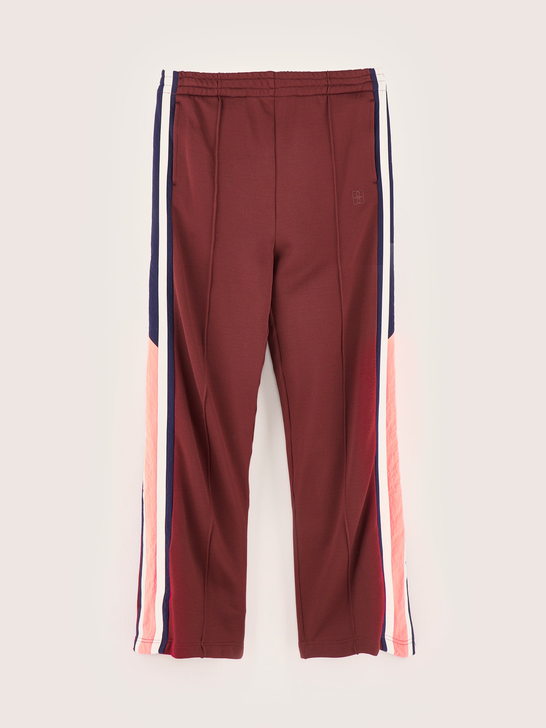 Tania wide track trousers (242 / W / GRENAT)