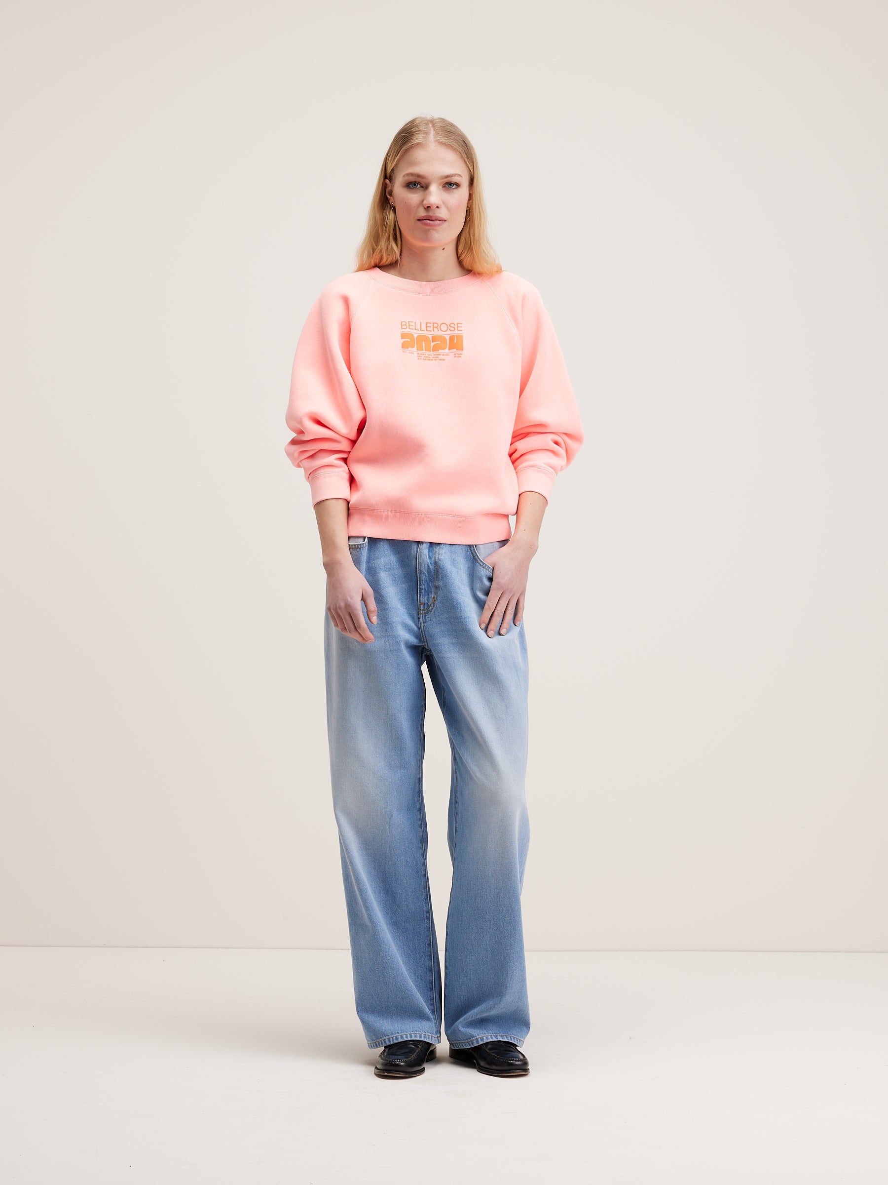 Fellay Relaxed Sweatshirt - Flash wash Voor Dames | Bellerose