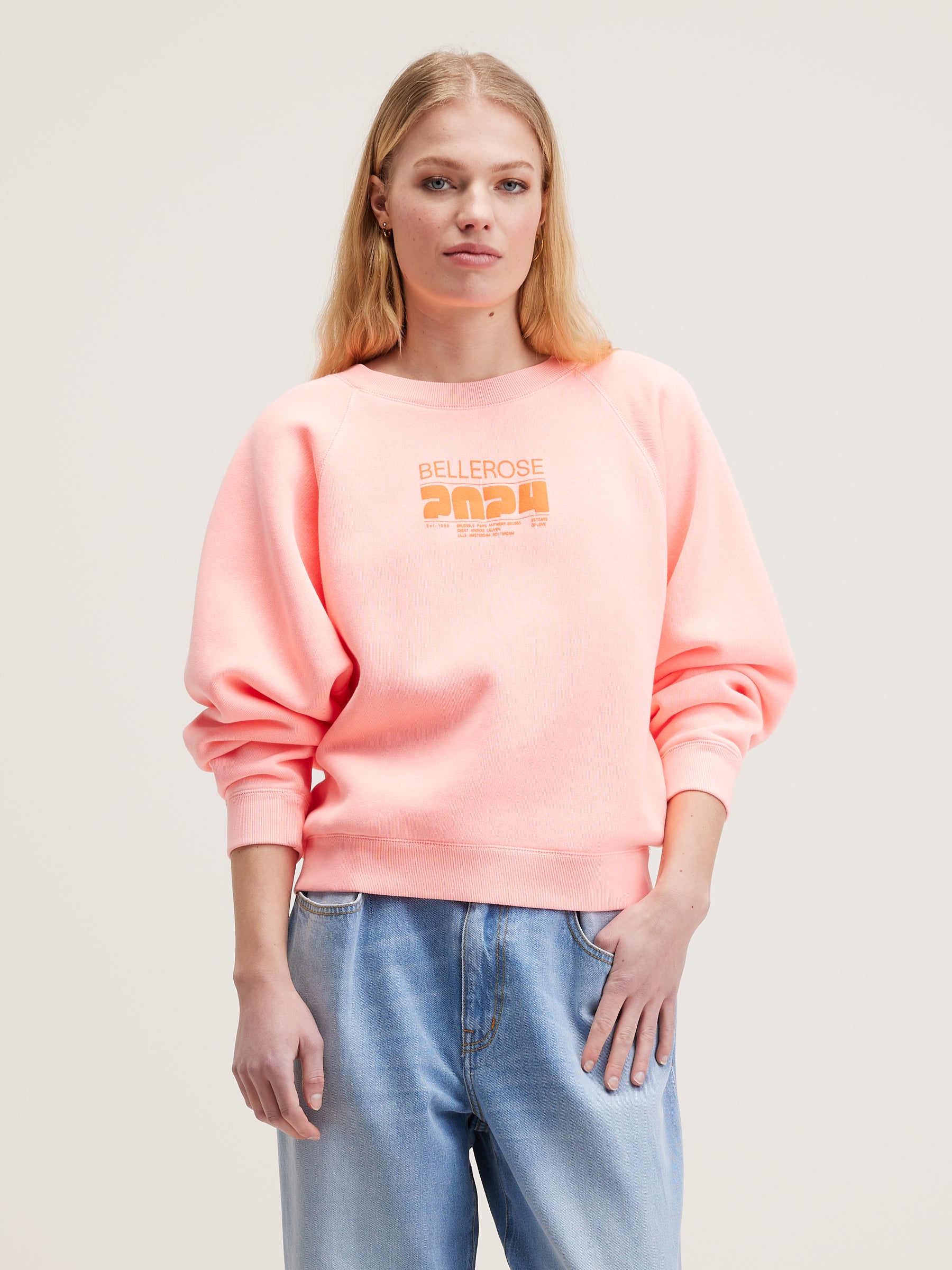 Fellay Relaxed Sweatshirt - Flash wash Voor Dames | Bellerose