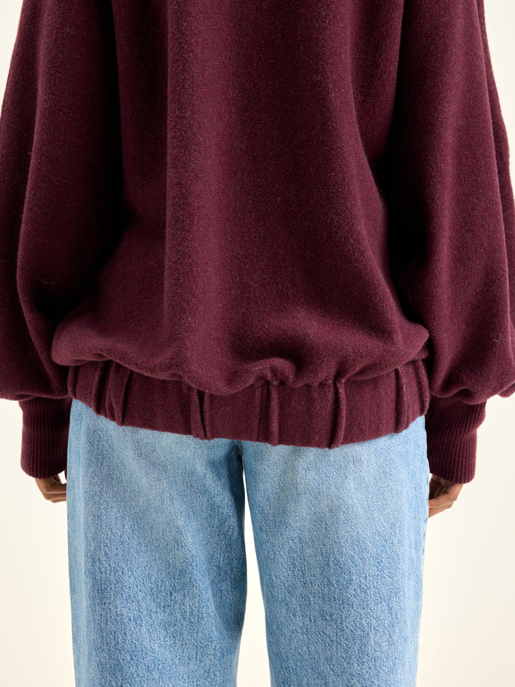 Milos crew-neck sweatshirt (242 / W / WINE)