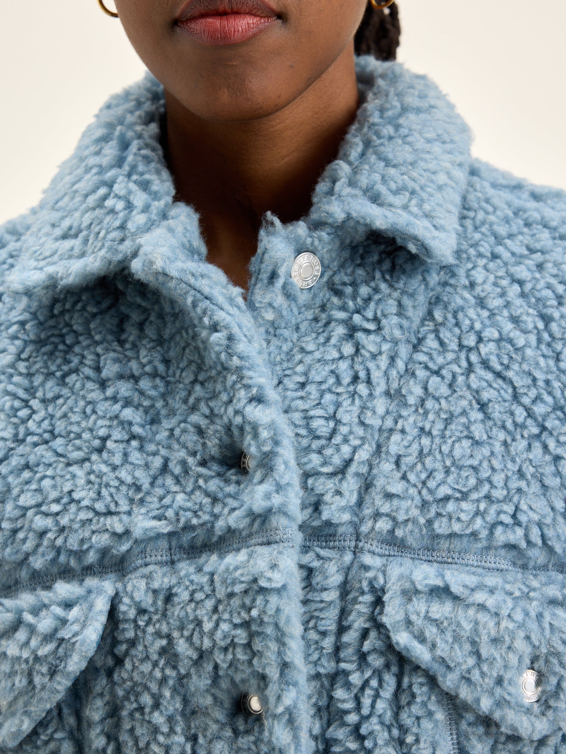 Joyce Teddy Jacket - Denim For Women | Bellerose