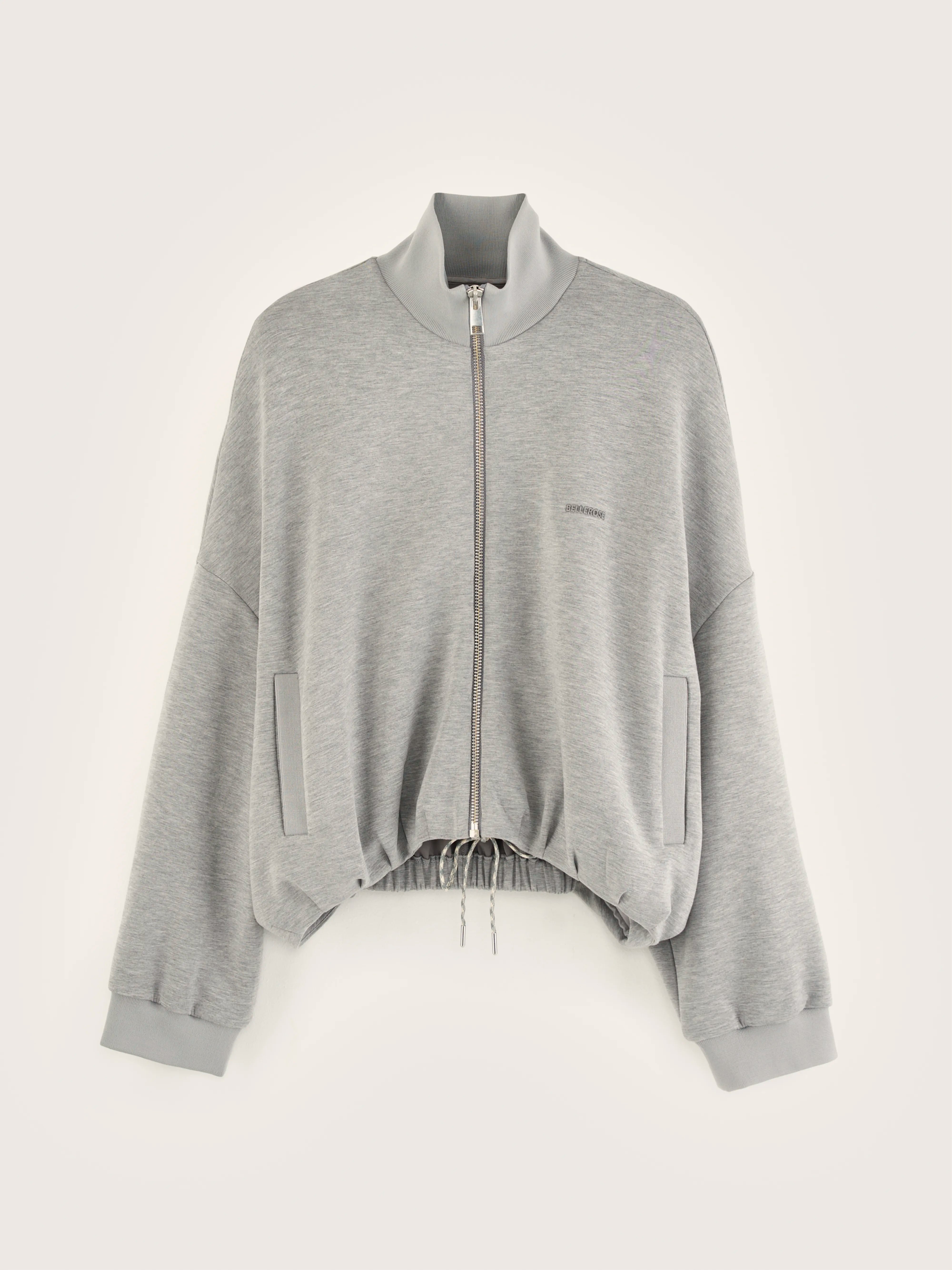 Tallis zip-up sweatshirt (242 / W / H. GREY)