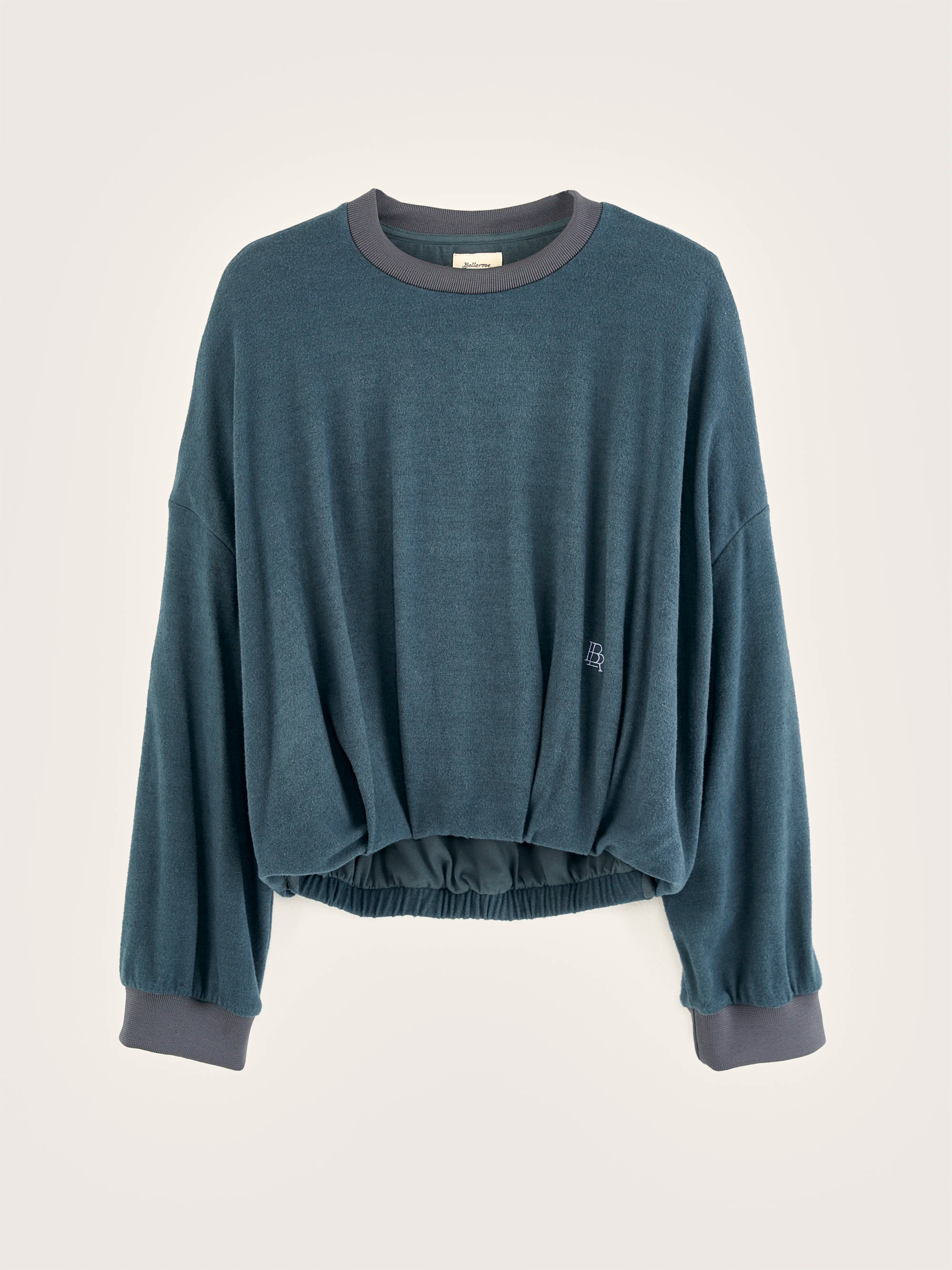 Sweatshirt col ras du cou Flamo (242 / W / ACIER)