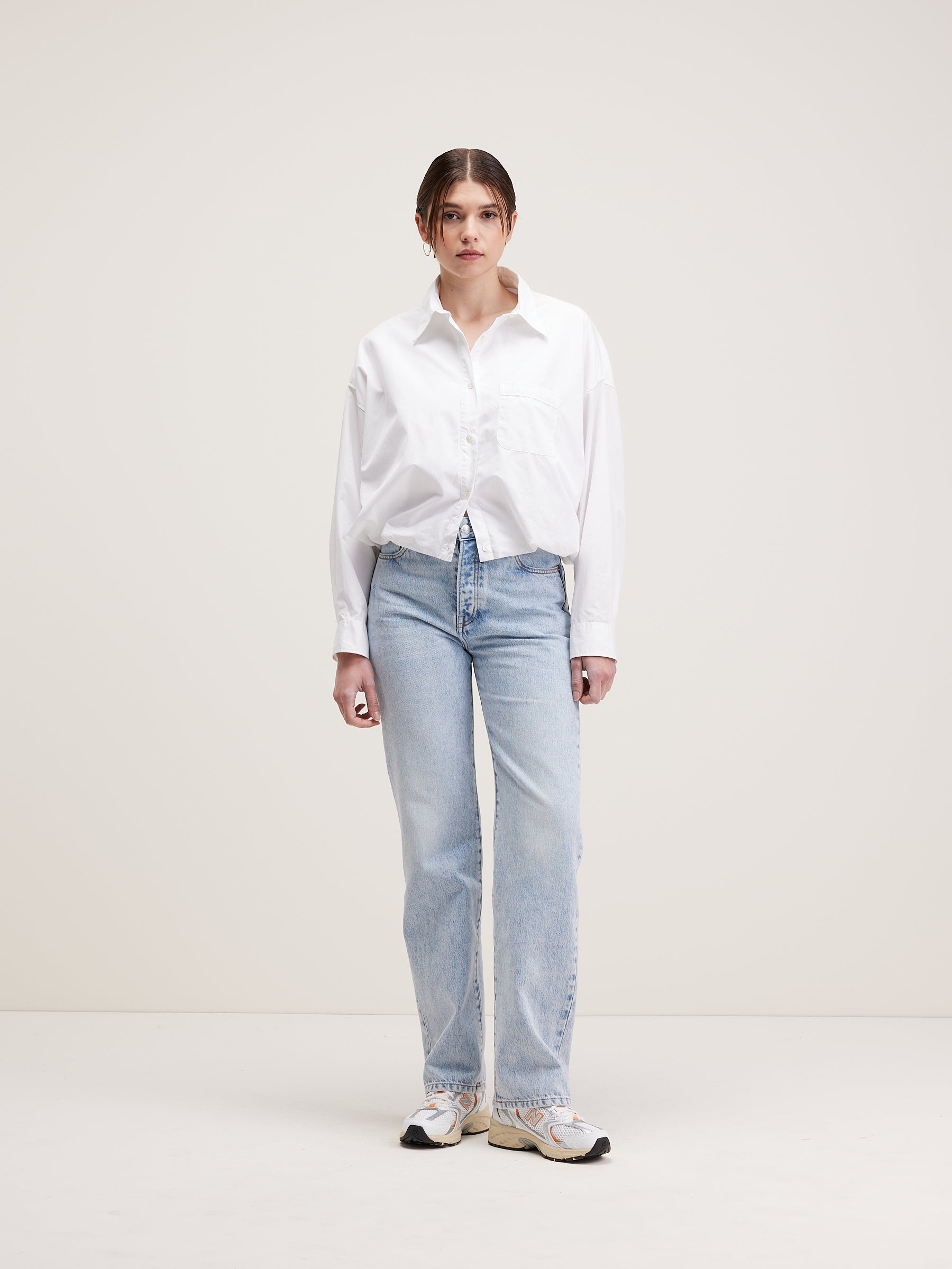 Graham Voluminous Shirt - White For Women | Bellerose