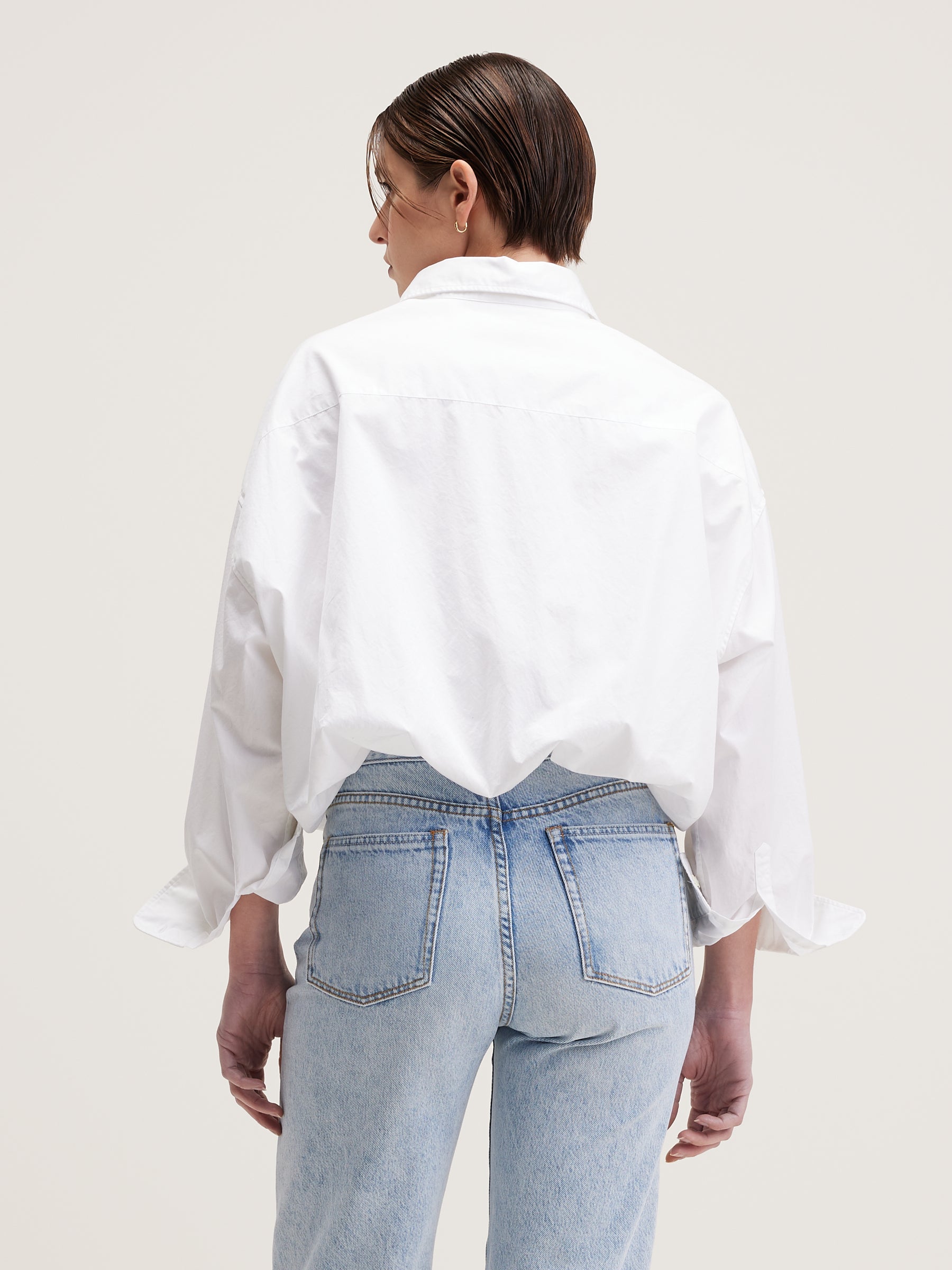 Graham Voluminous Shirt - White For Women | Bellerose