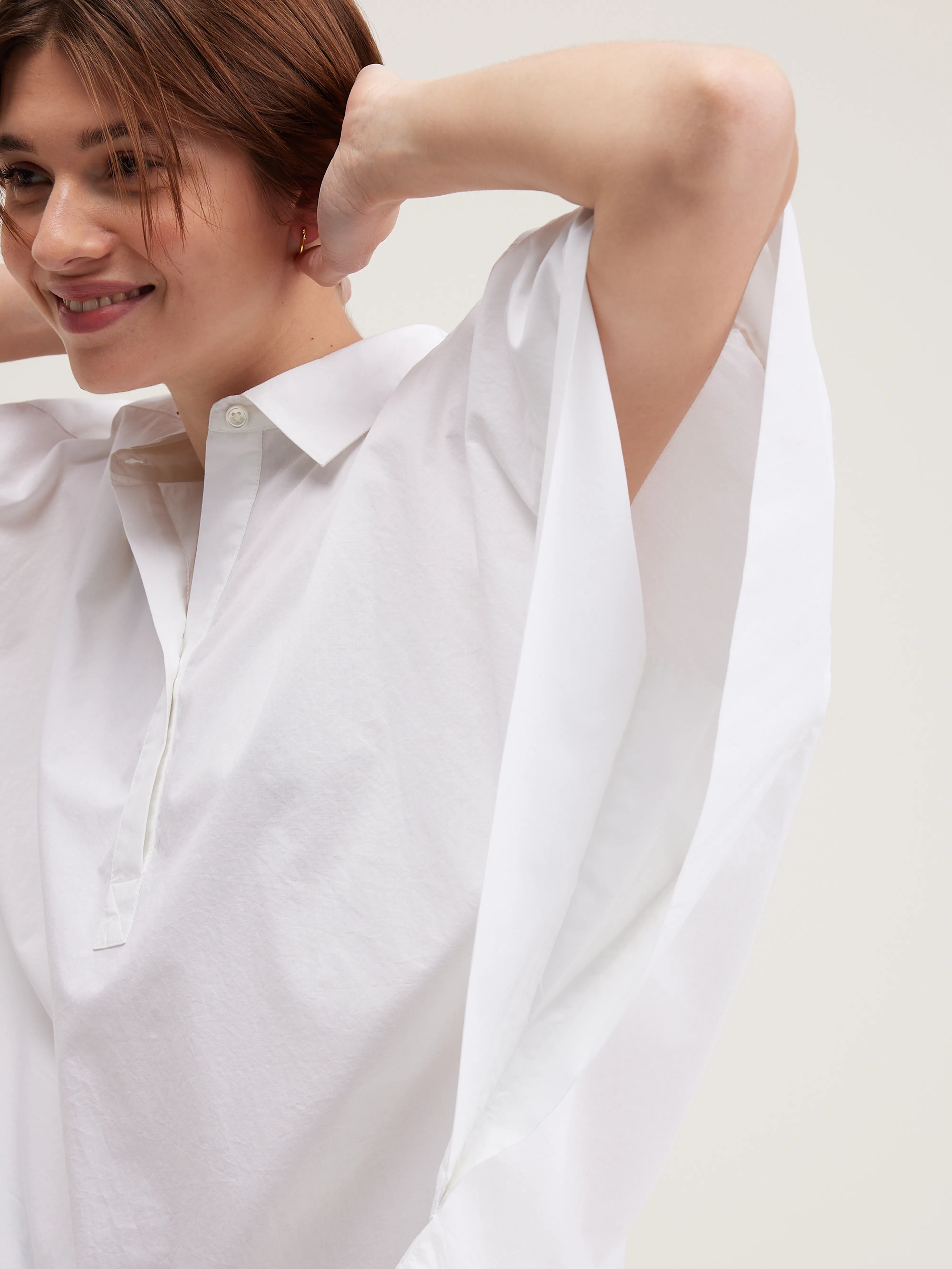 Cairn short-sleeve shirt (242 / W / WHITE)