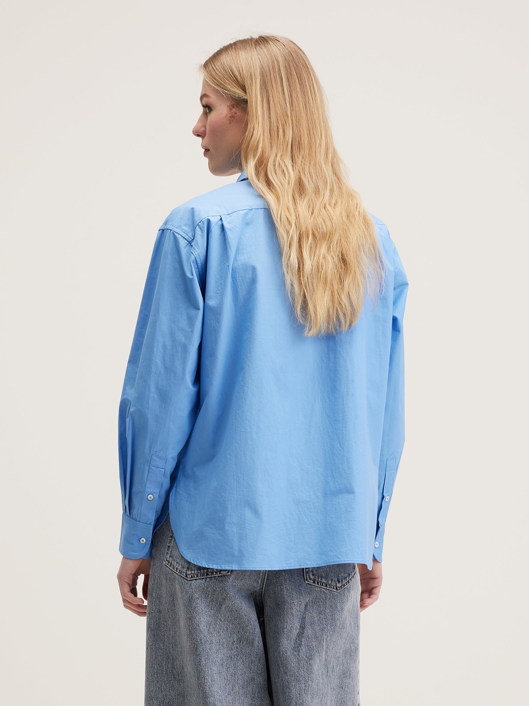 Gastoo Poplin Shirt - Azurine For Women | Bellerose