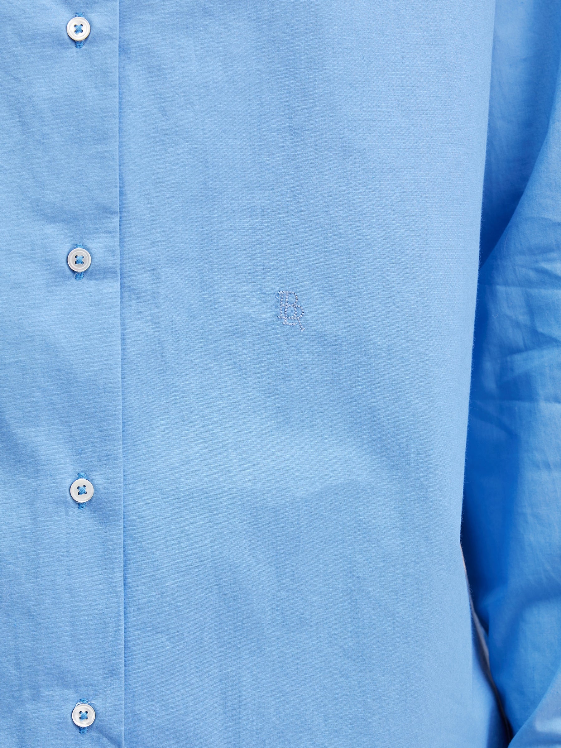 Gastoo poplin shirt (242 / W / AZURINE)