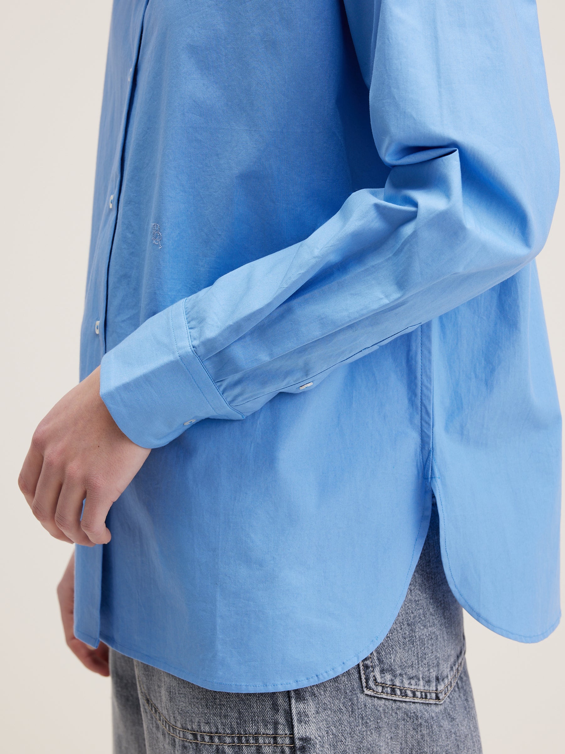 Gastoo Poplin Shirt - Azurine For Women | Bellerose