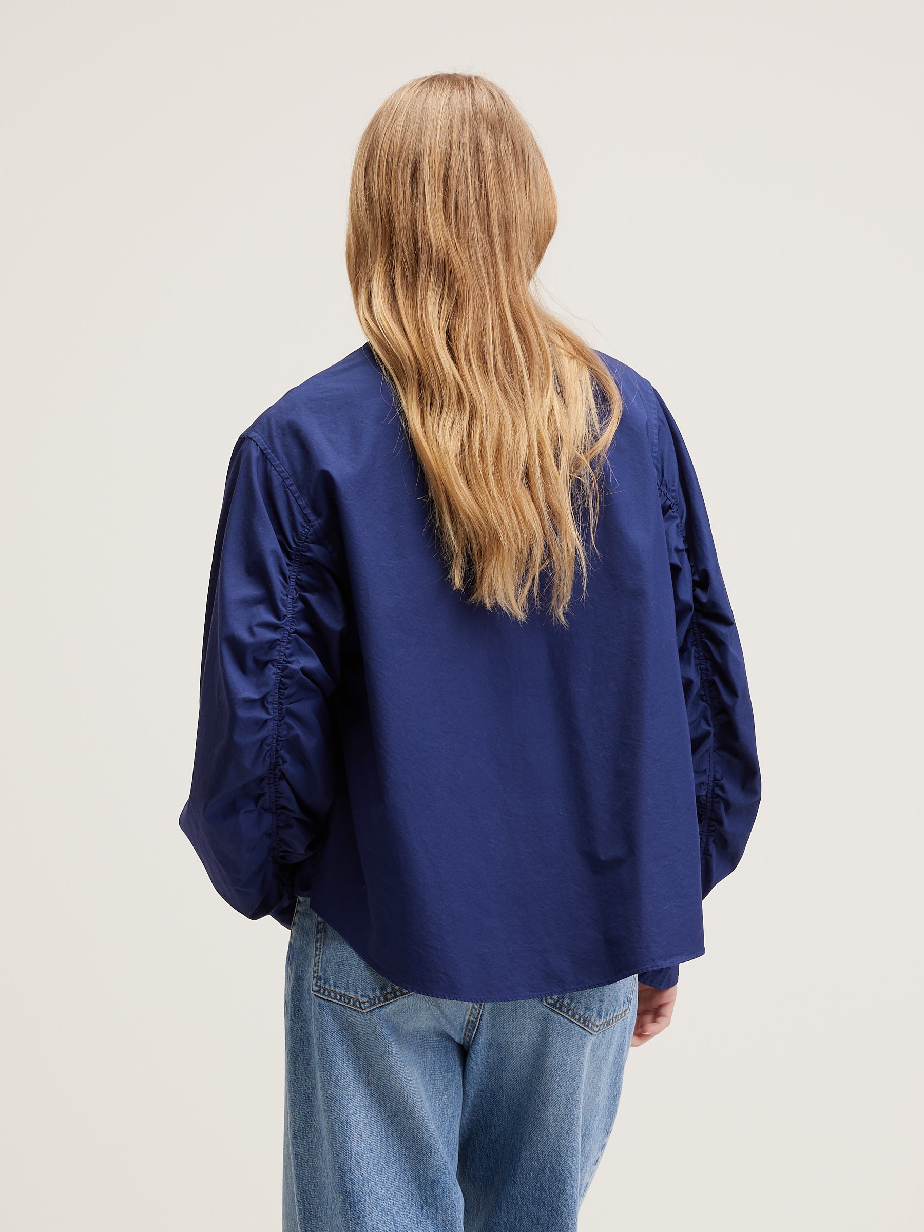 Galaxy Poplin Shirt - Naval For Women | Bellerose