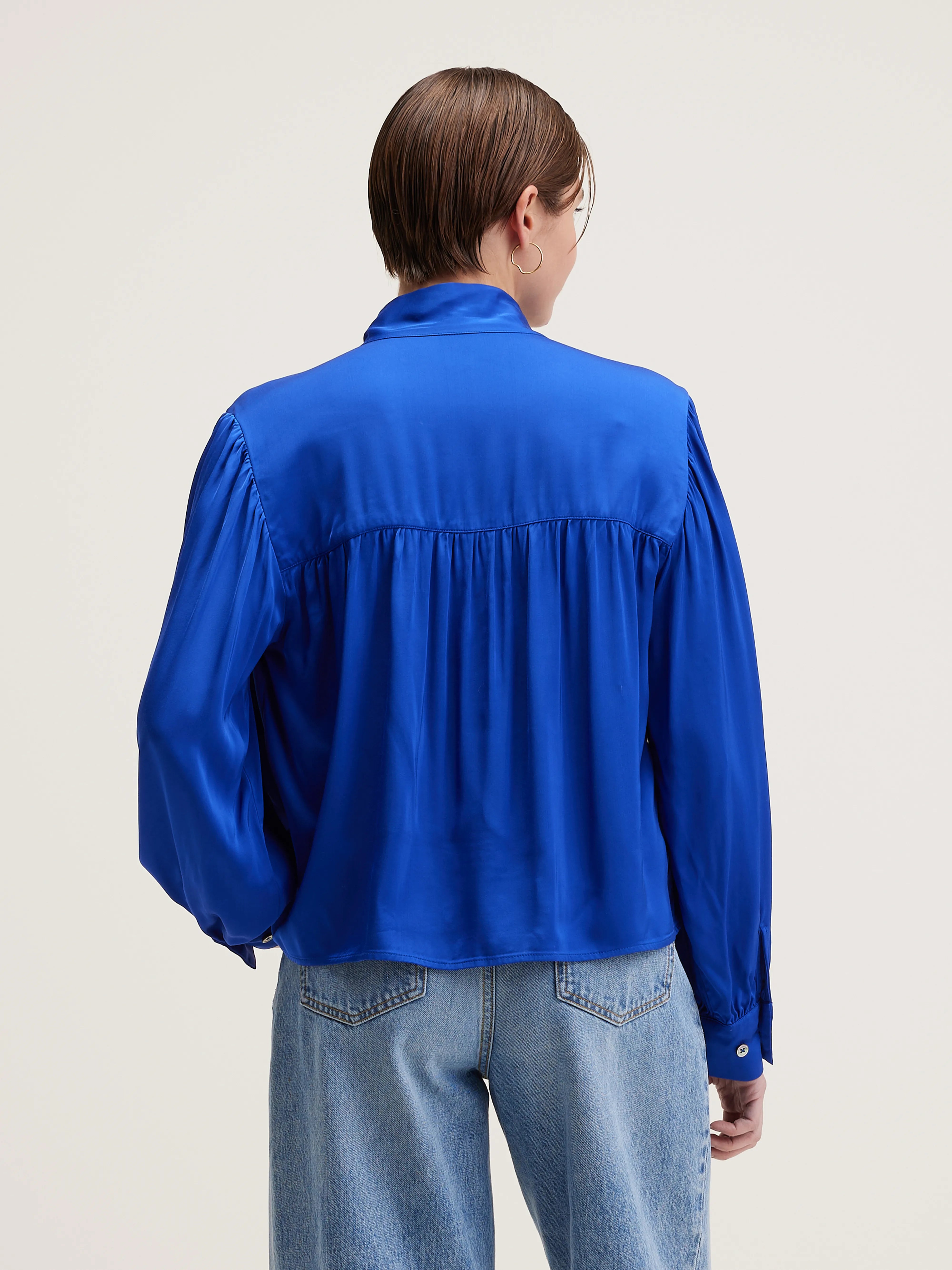 Pragues Classic Blouse - Lazuli For Women | Bellerose